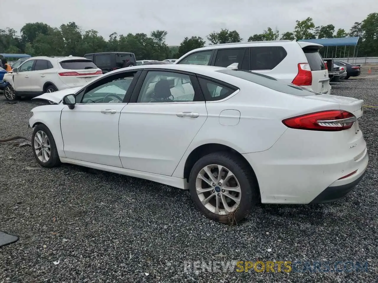 2 Photograph of a damaged car 3FA6P0LU6LR173410 FORD FUSION 2020