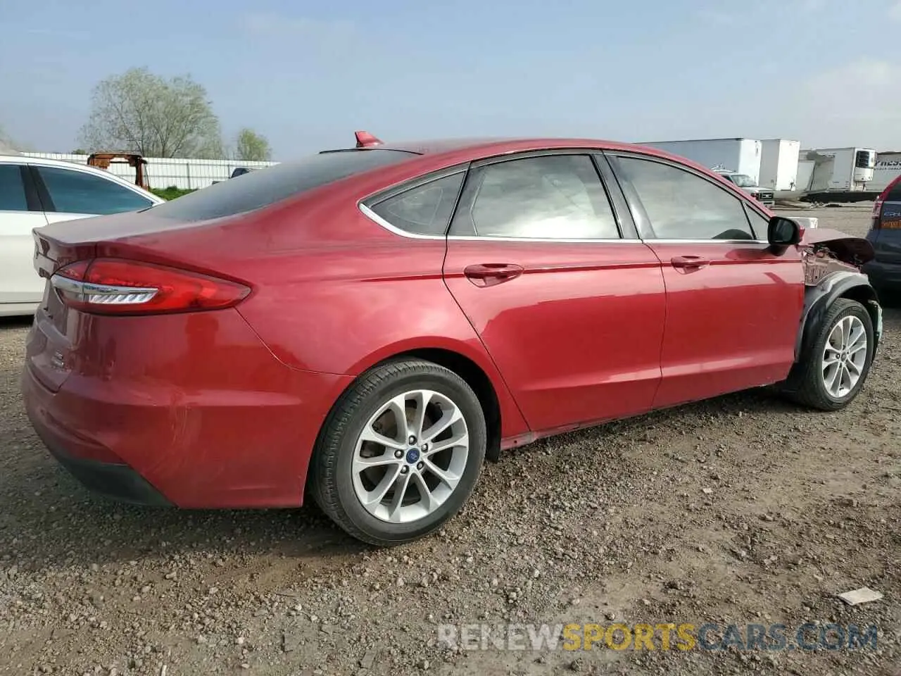 3 Photograph of a damaged car 3FA6P0LU6LR263253 FORD FUSION 2020