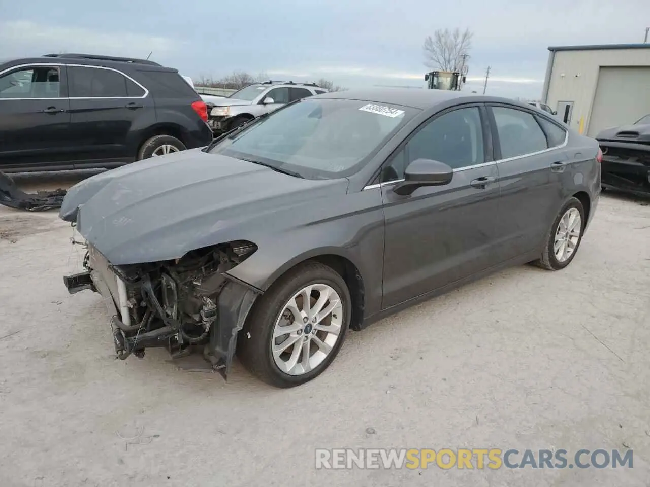 1 Photograph of a damaged car 3FA6P0LU7LR219519 FORD FUSION 2020
