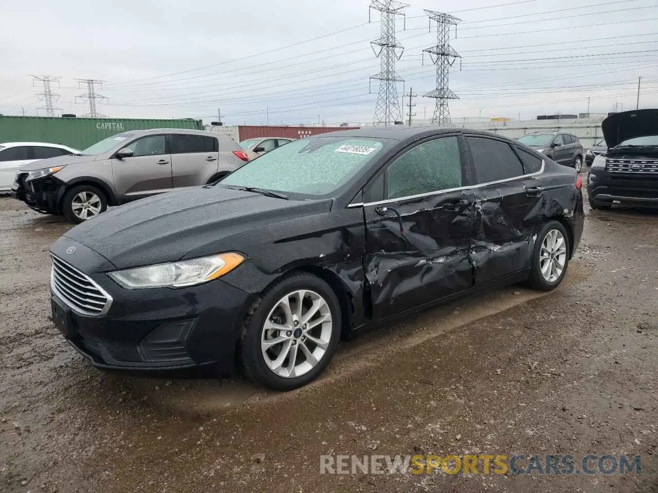 1 Photograph of a damaged car 3FA6P0LU7LR248177 FORD FUSION 2020