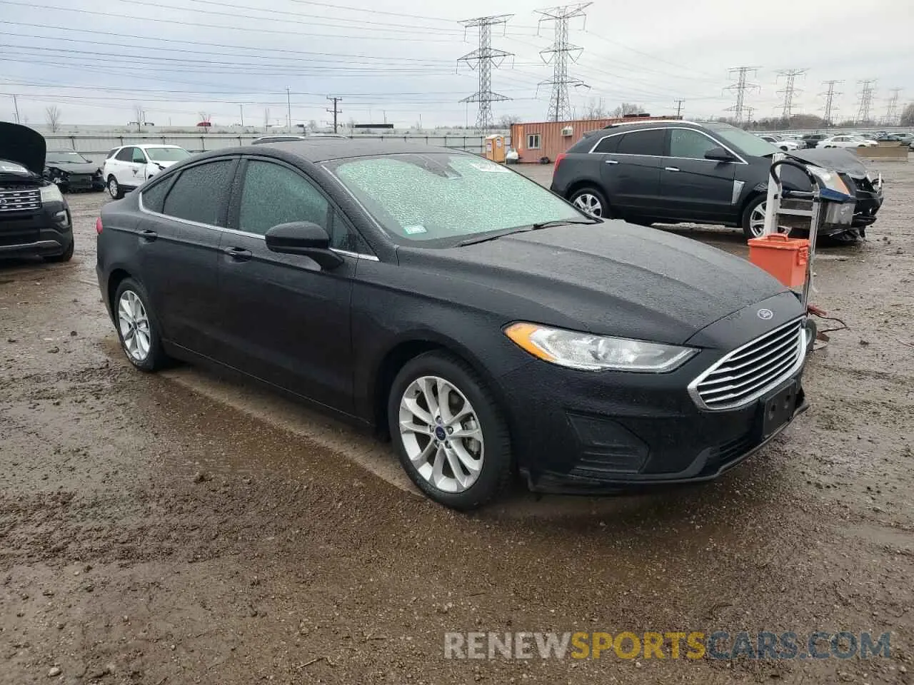 4 Photograph of a damaged car 3FA6P0LU7LR248177 FORD FUSION 2020