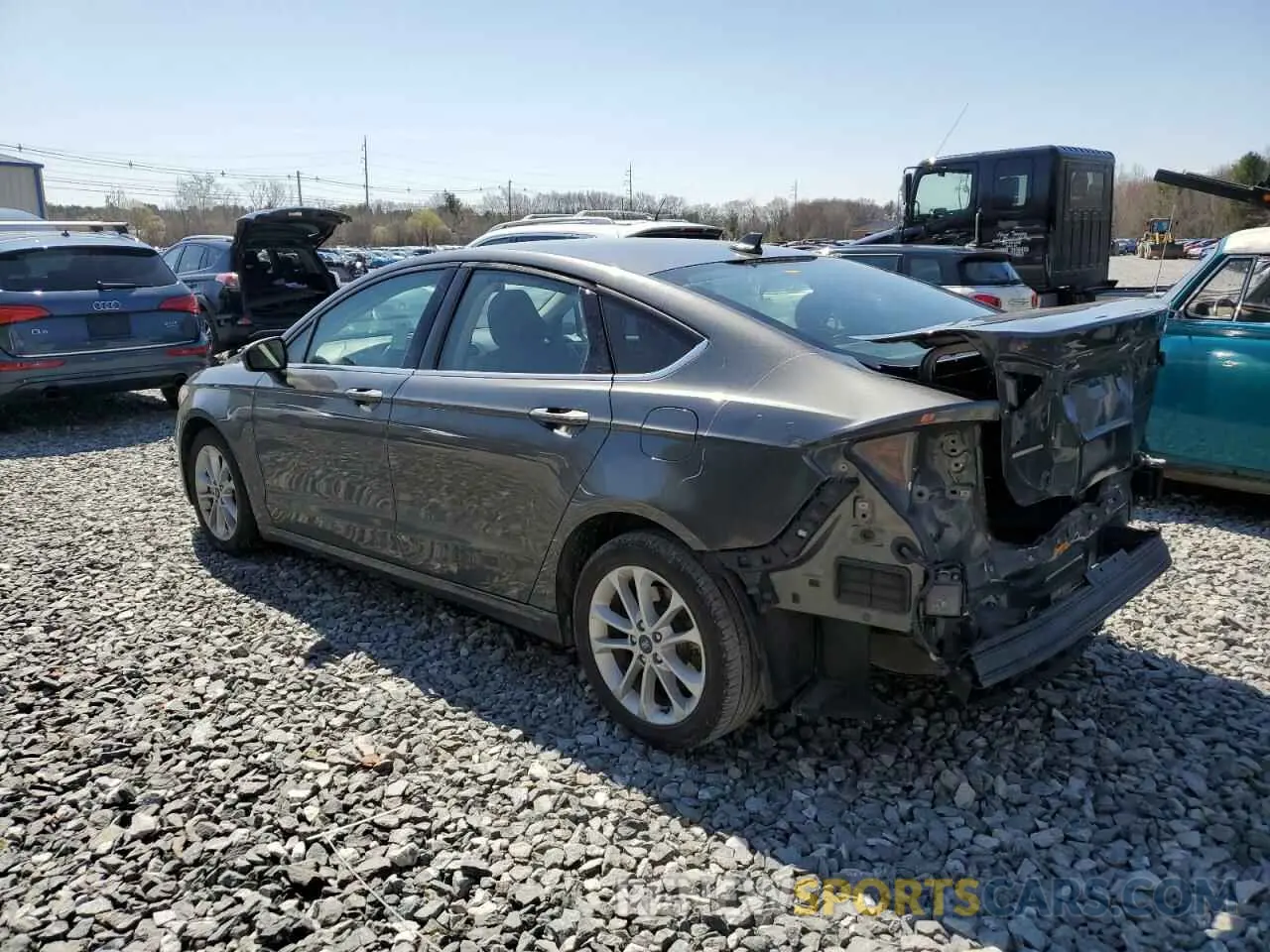 2 Photograph of a damaged car 3FA6P0LU8LR127609 FORD FUSION 2020