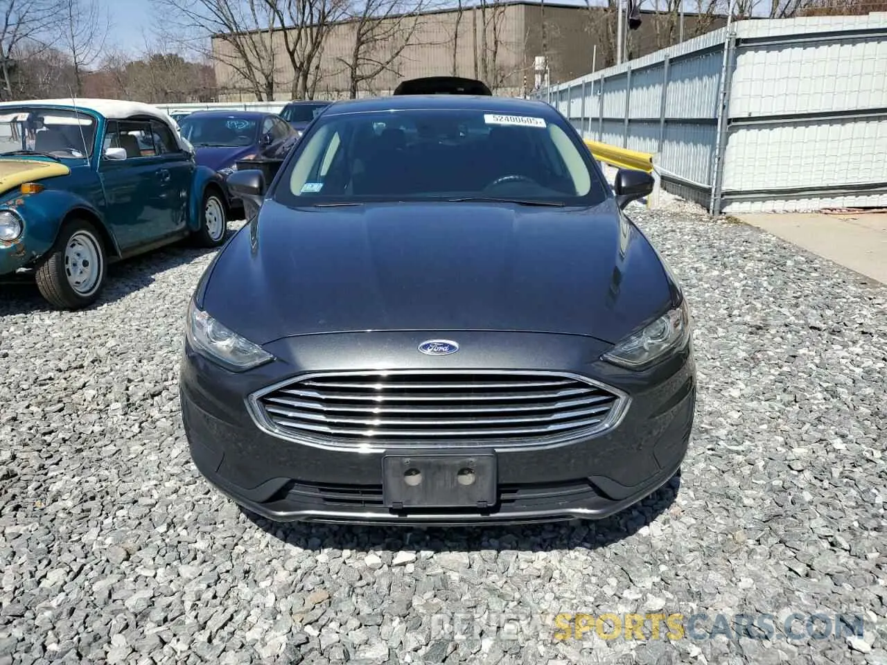 5 Photograph of a damaged car 3FA6P0LU8LR127609 FORD FUSION 2020
