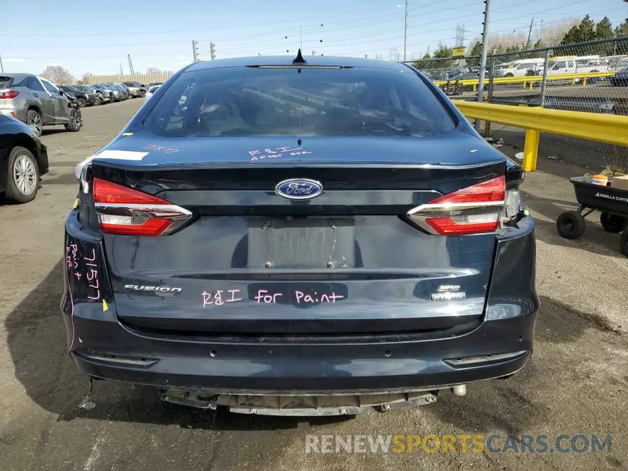 6 Photograph of a damaged car 3FA6P0LU8LR189088 FORD FUSION 2020