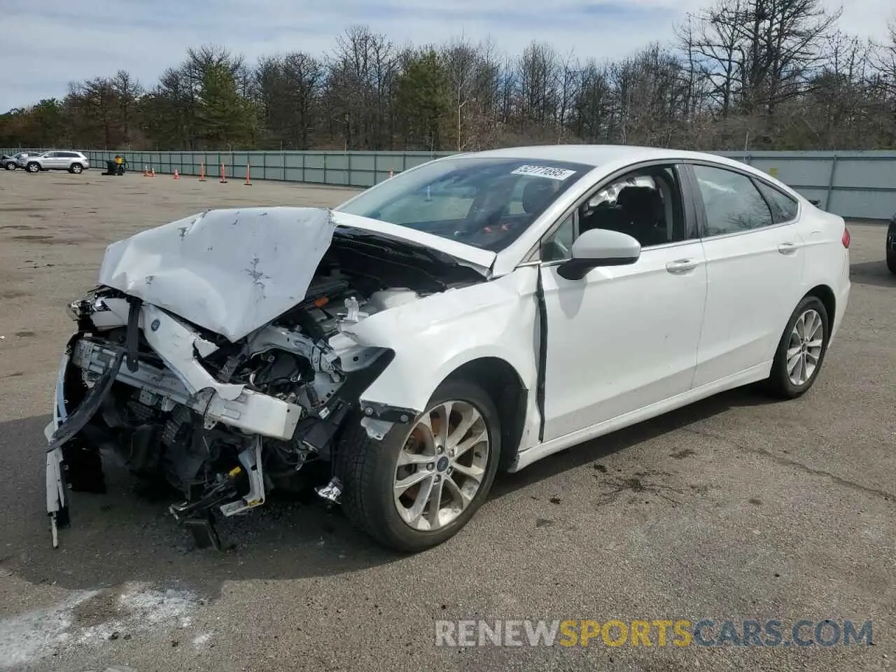 1 Photograph of a damaged car 3FA6P0LU8LR223692 FORD FUSION 2020