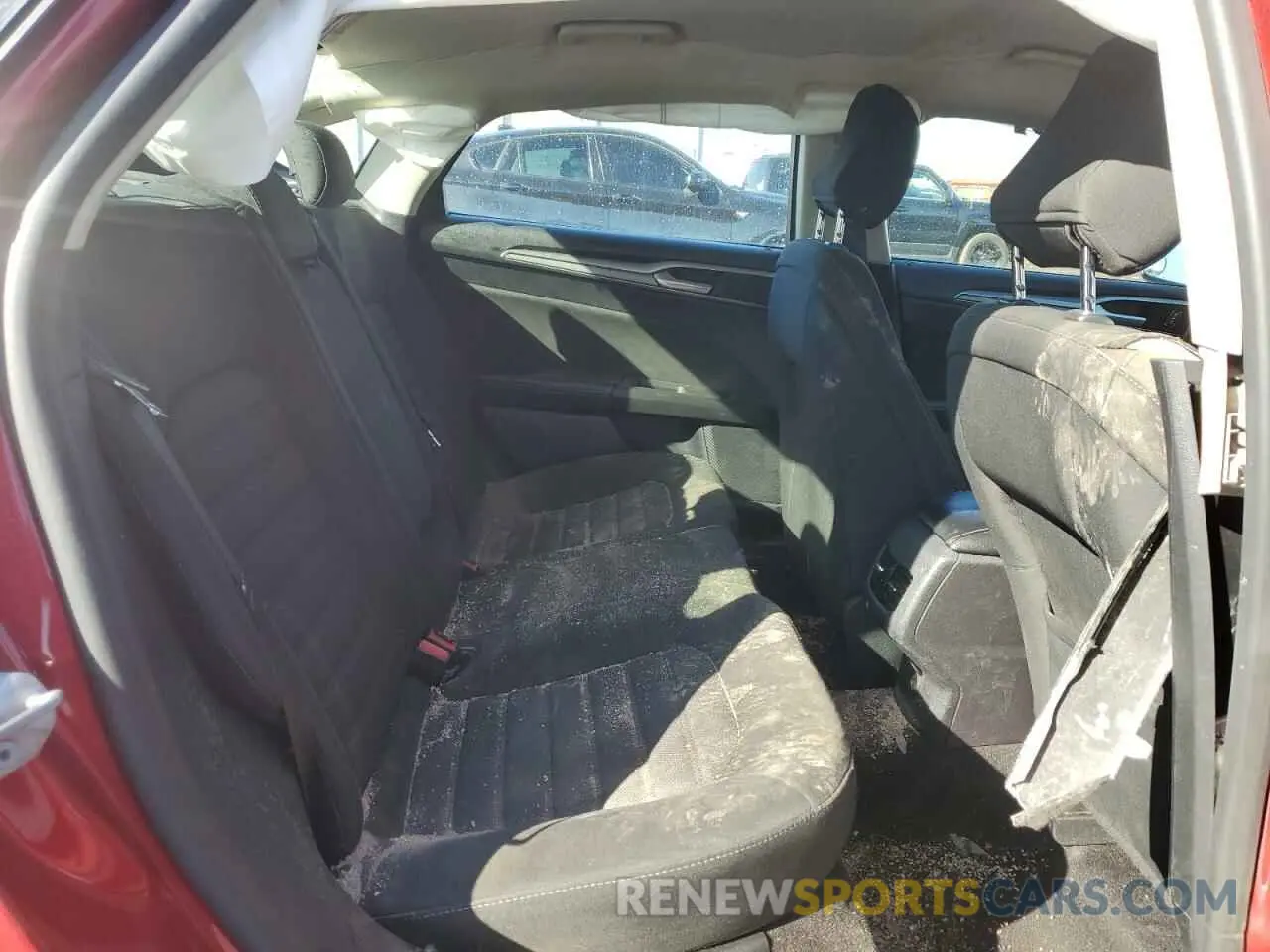 10 Photograph of a damaged car 3FA6P0LU9LR246494 FORD FUSION 2020