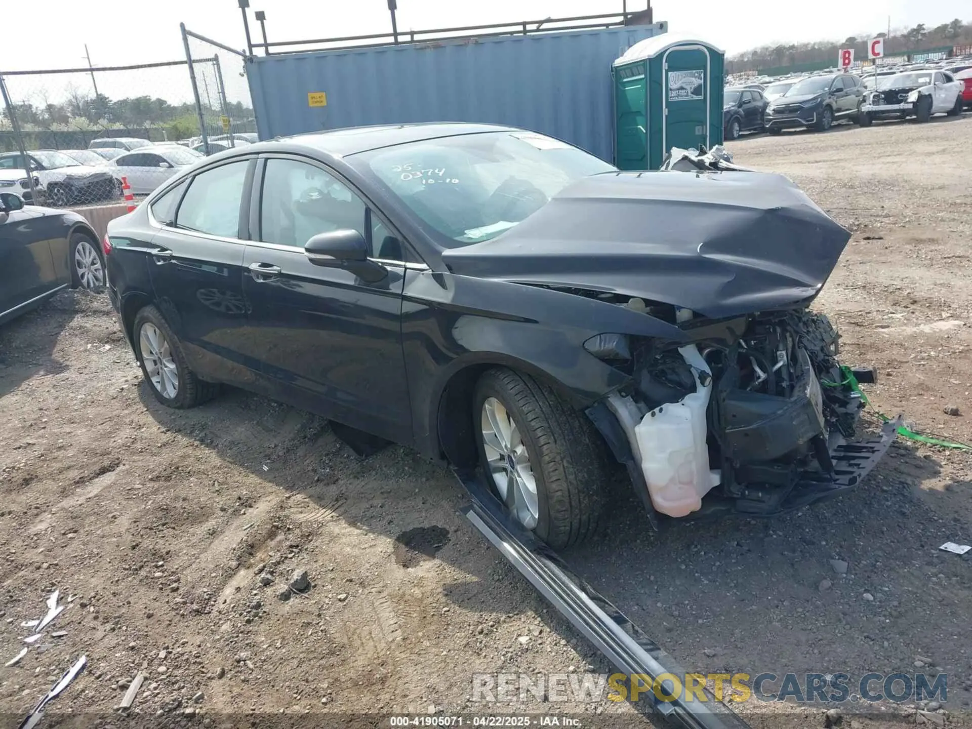 1 Photograph of a damaged car 3FA6P0MU0LR101410 FORD FUSION 2020