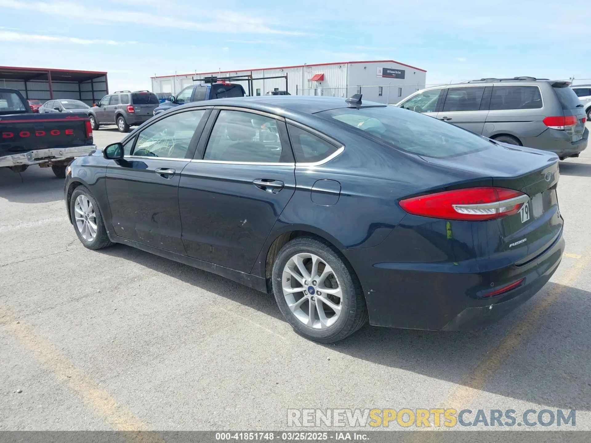 3 Photograph of a damaged car 3FA6P0MU1LR163382 FORD FUSION 2020