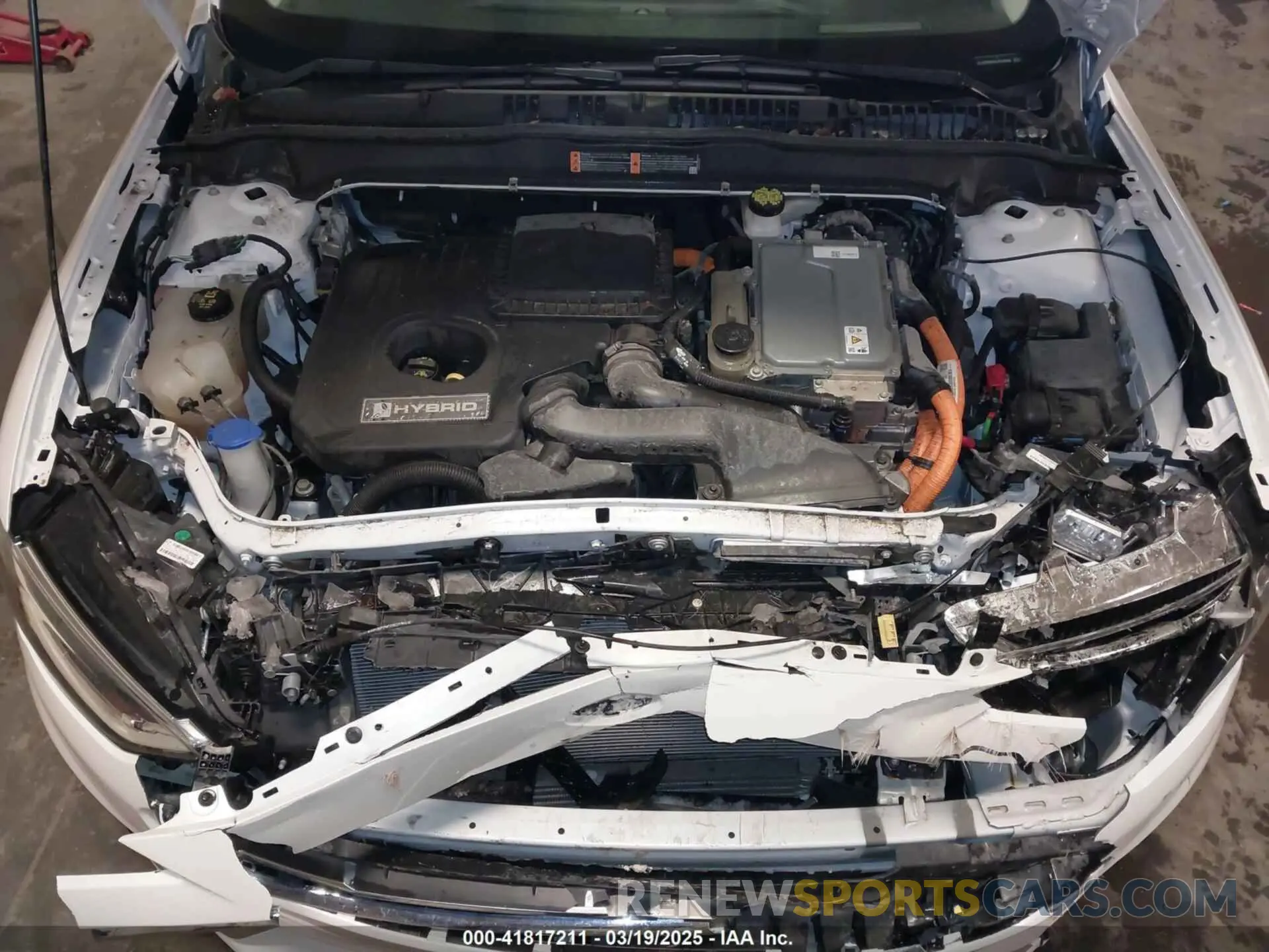 10 Photograph of a damaged car 3FA6P0MU2LR188985 FORD FUSION 2020