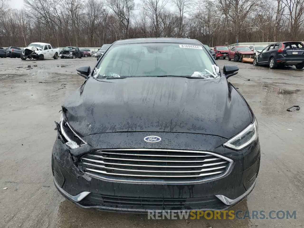 5 Photograph of a damaged car 3FA6P0MU3LR123692 FORD FUSION 2020