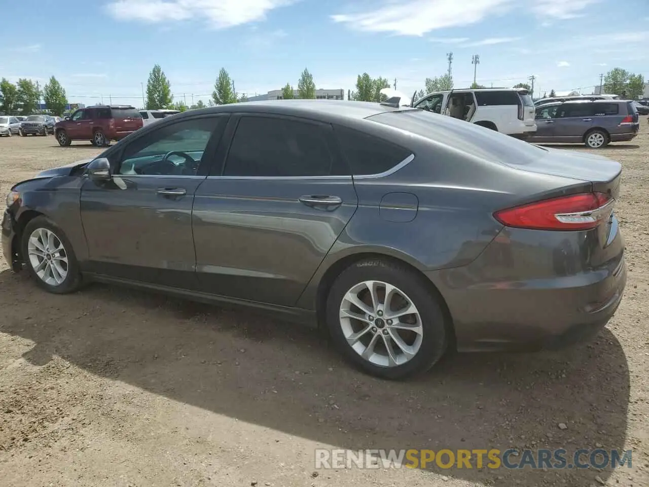 2 Photograph of a damaged car 3FA6P0MU6LR100312 FORD FUSION 2020