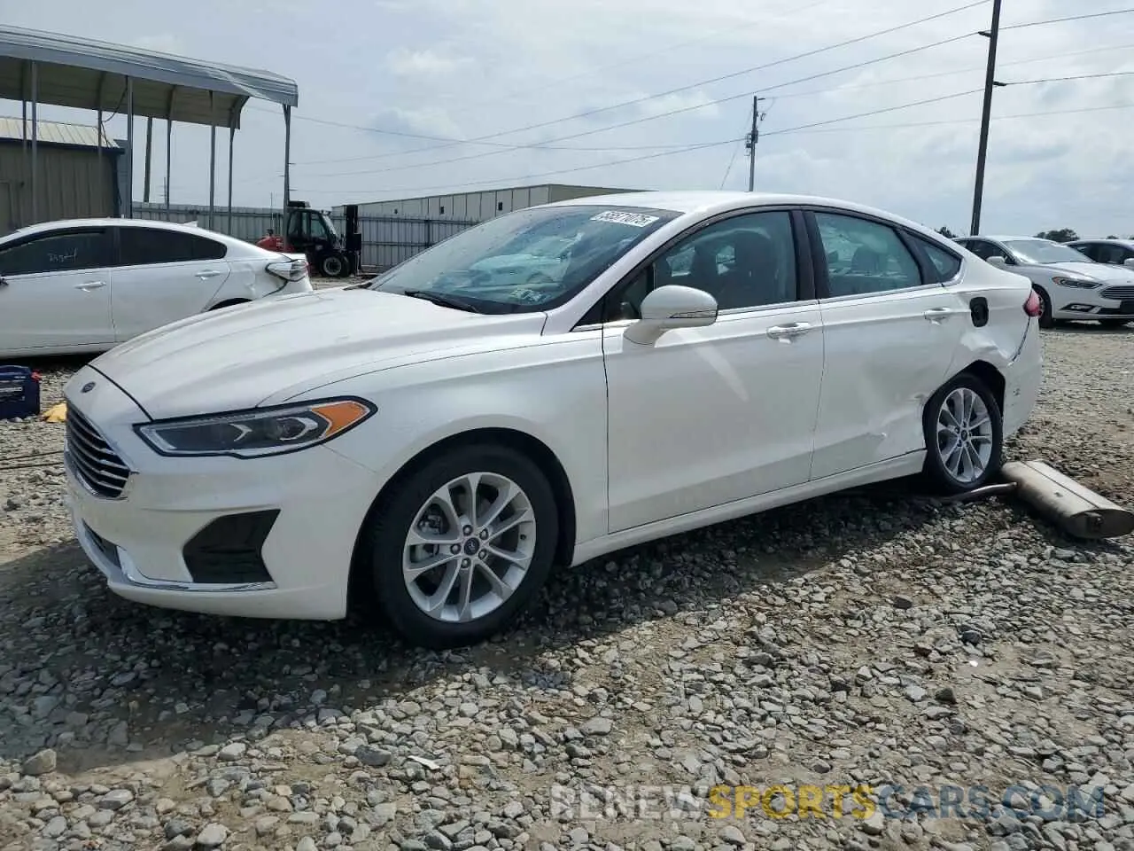 1 Photograph of a damaged car 3FA6P0MU7LR254155 FORD FUSION 2020