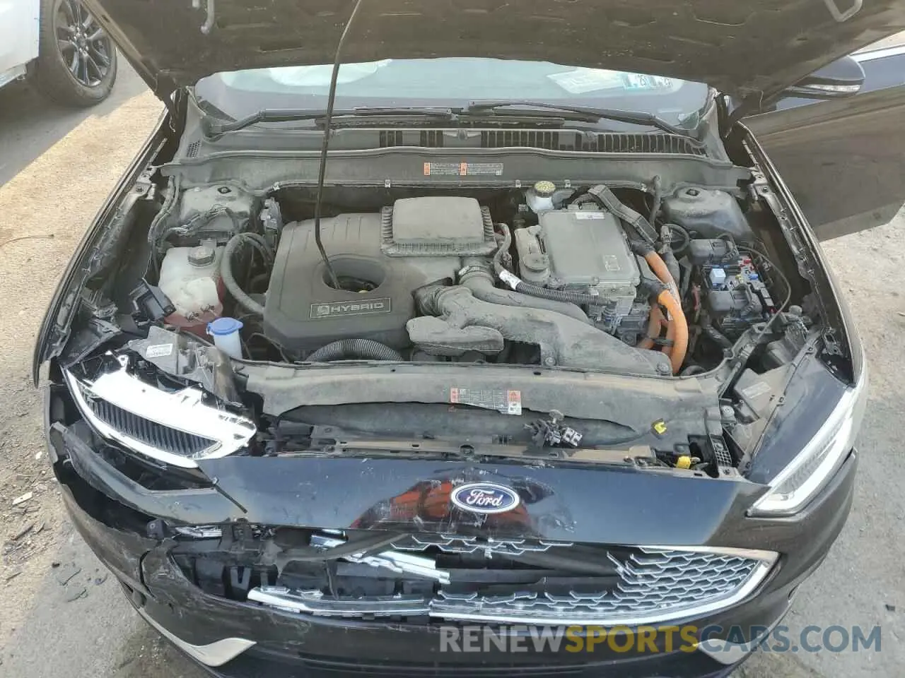 11 Photograph of a damaged car 3FA6P0RU1LR139527 FORD FUSION 2020