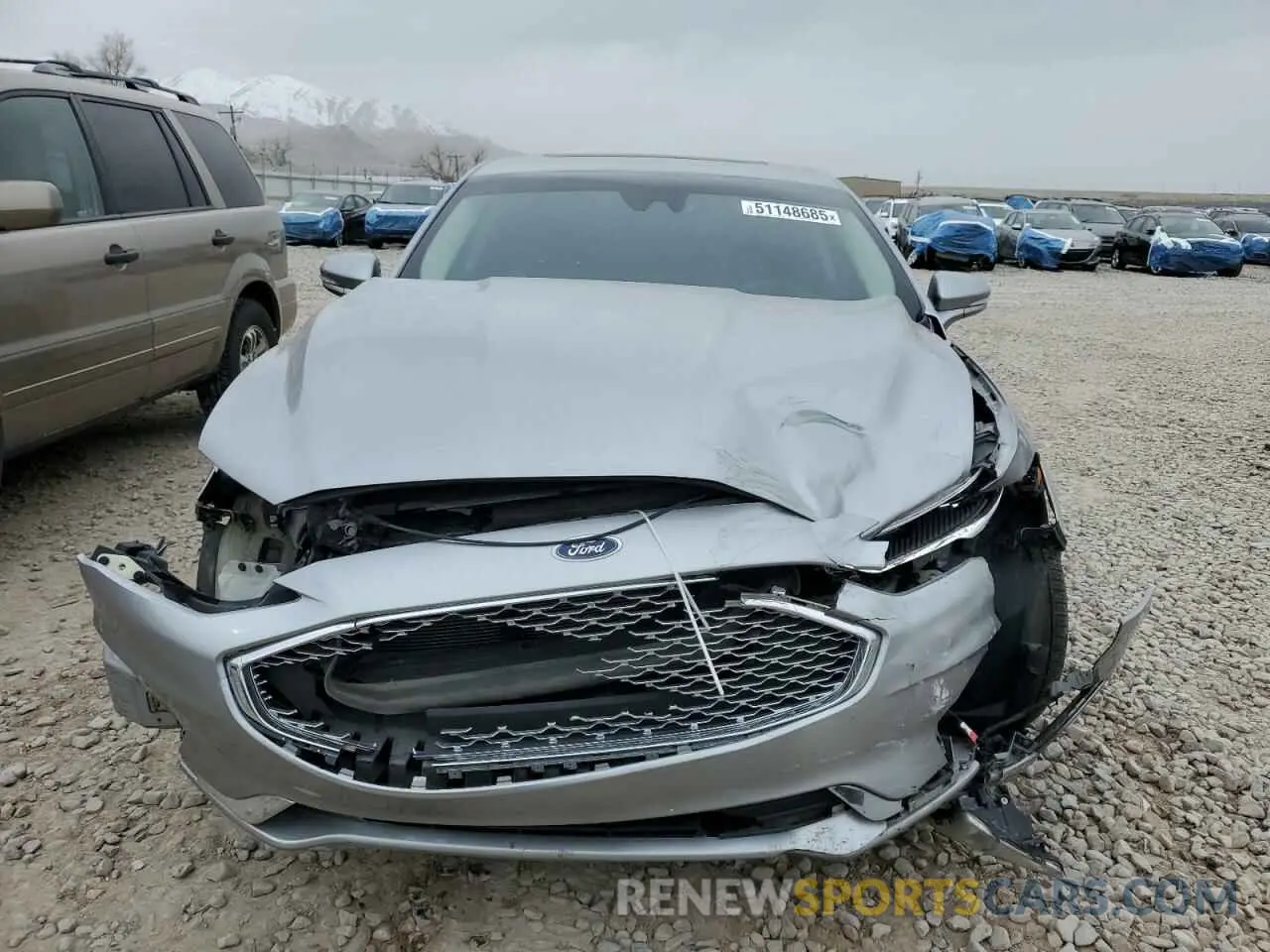 5 Photograph of a damaged car 3FA6P0RU3LR141506 FORD FUSION 2020