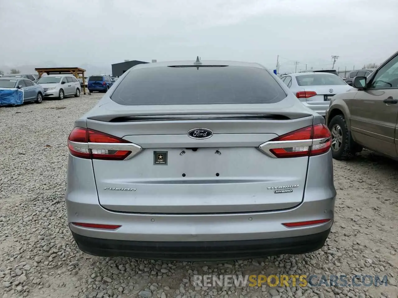6 Photograph of a damaged car 3FA6P0RU3LR141506 FORD FUSION 2020
