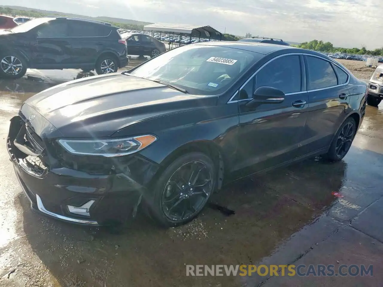 1 Photograph of a damaged car 3FA6P0RU8LR141422 FORD FUSION 2020