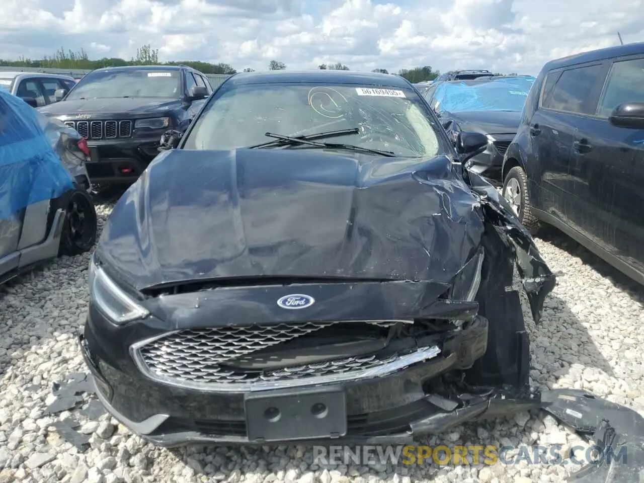 5 Photograph of a damaged car 3FA6P0RU9LR157094 FORD FUSION 2020