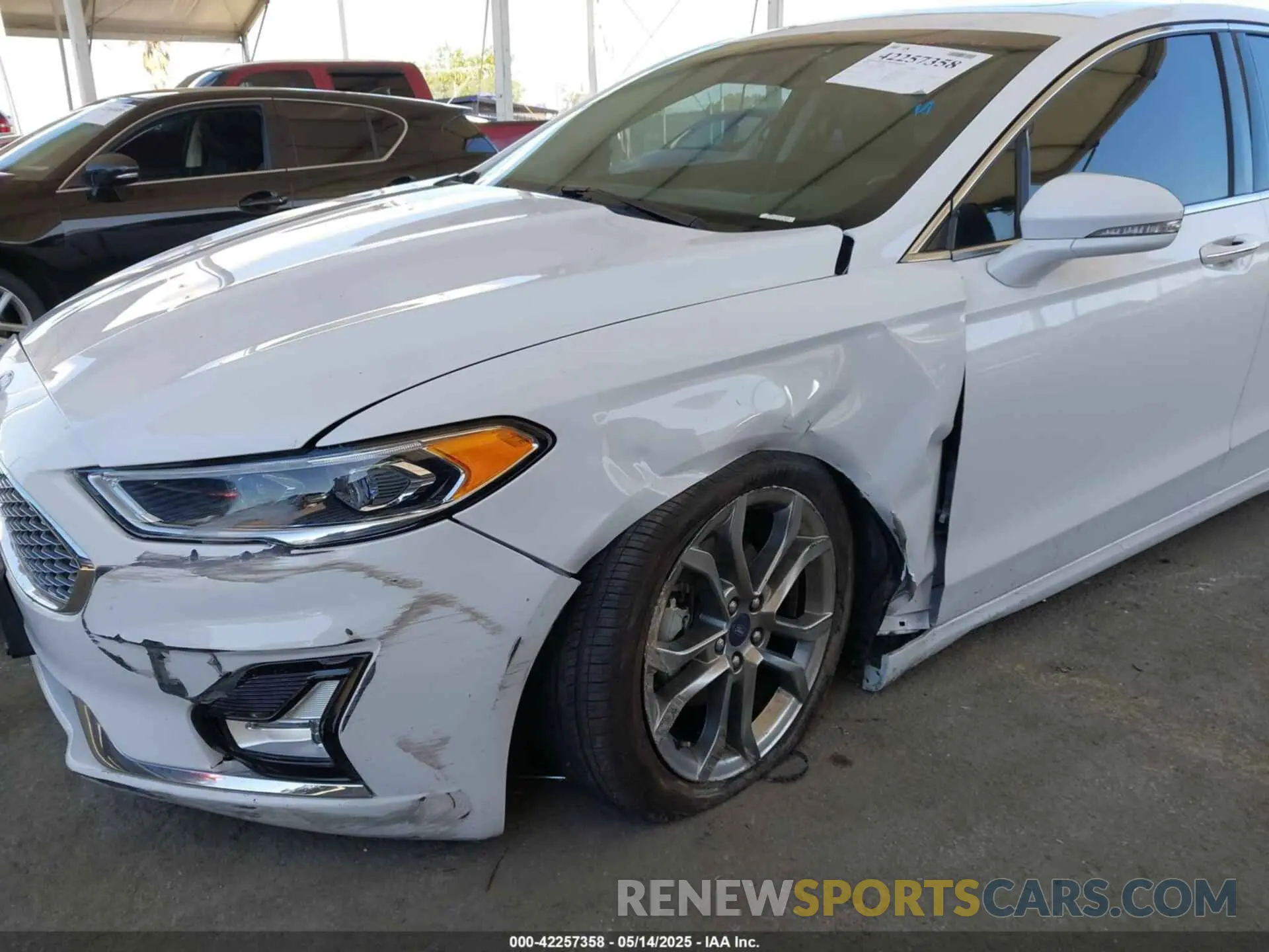 6 Photograph of a damaged car 3FA6P0RU9LR170993 FORD FUSION 2020