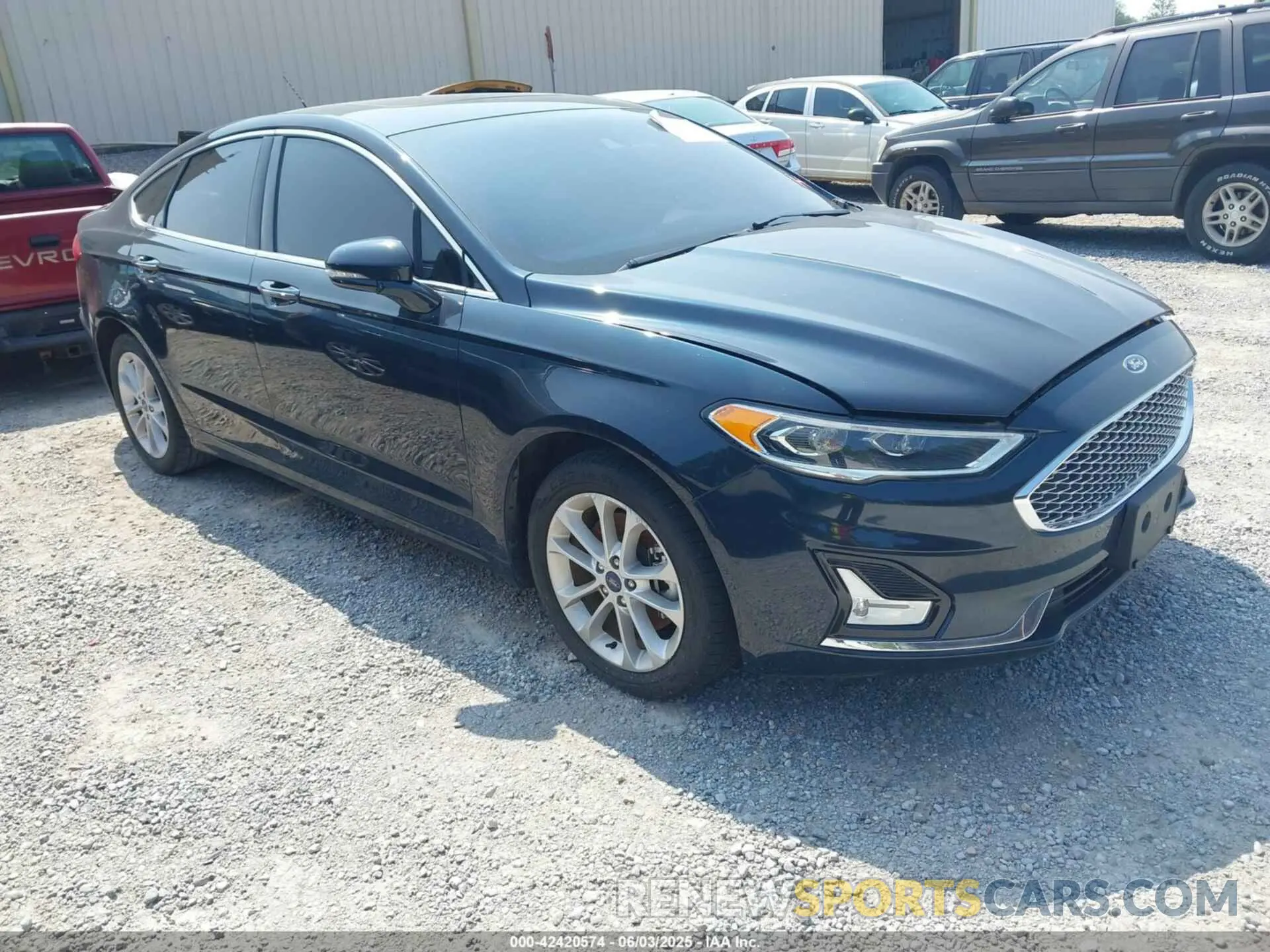 1 Photograph of a damaged car 3FA6P0SU0LR132241 FORD FUSION 2020