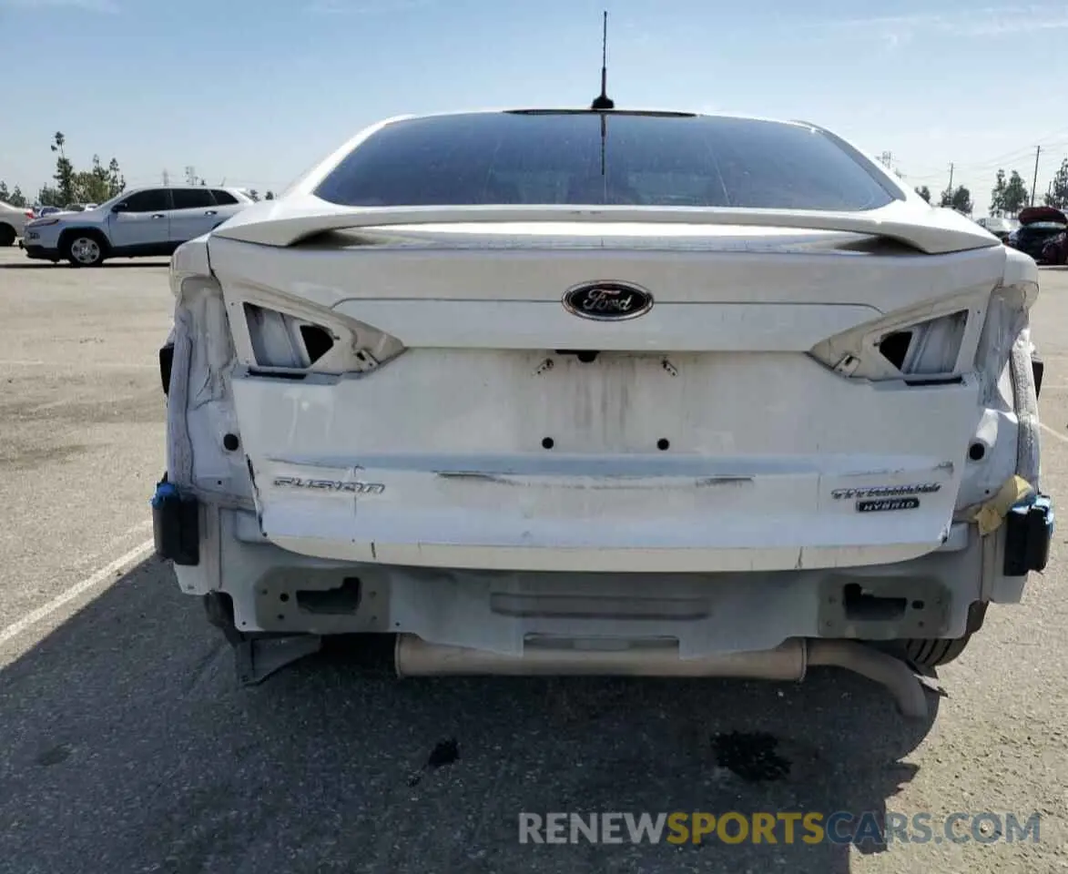 6 Photograph of a damaged car 3FA6P0SU1LR181285 FORD FUSION 2020