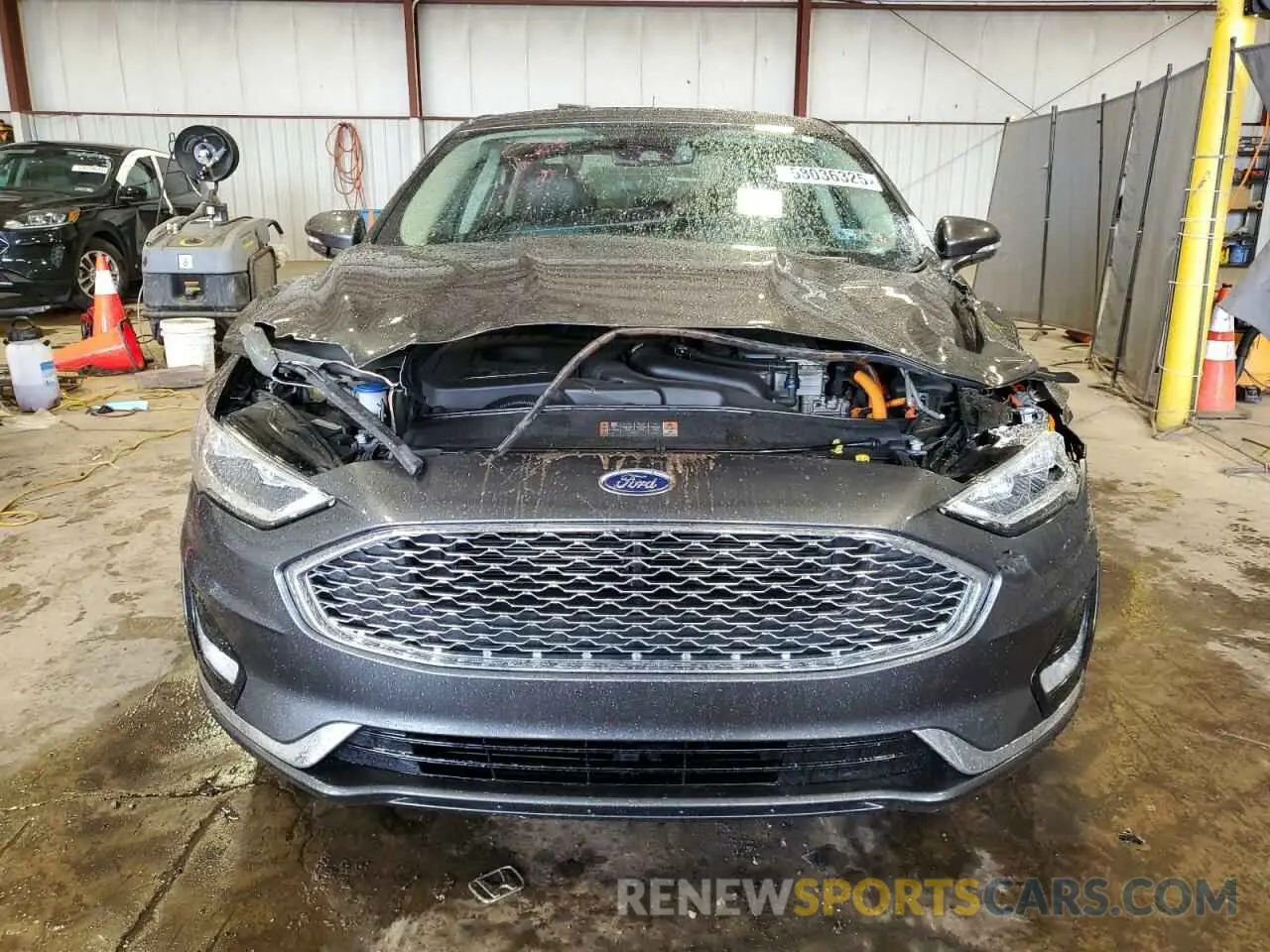 5 Photograph of a damaged car 3FA6P0SU2LR247505 FORD FUSION 2020