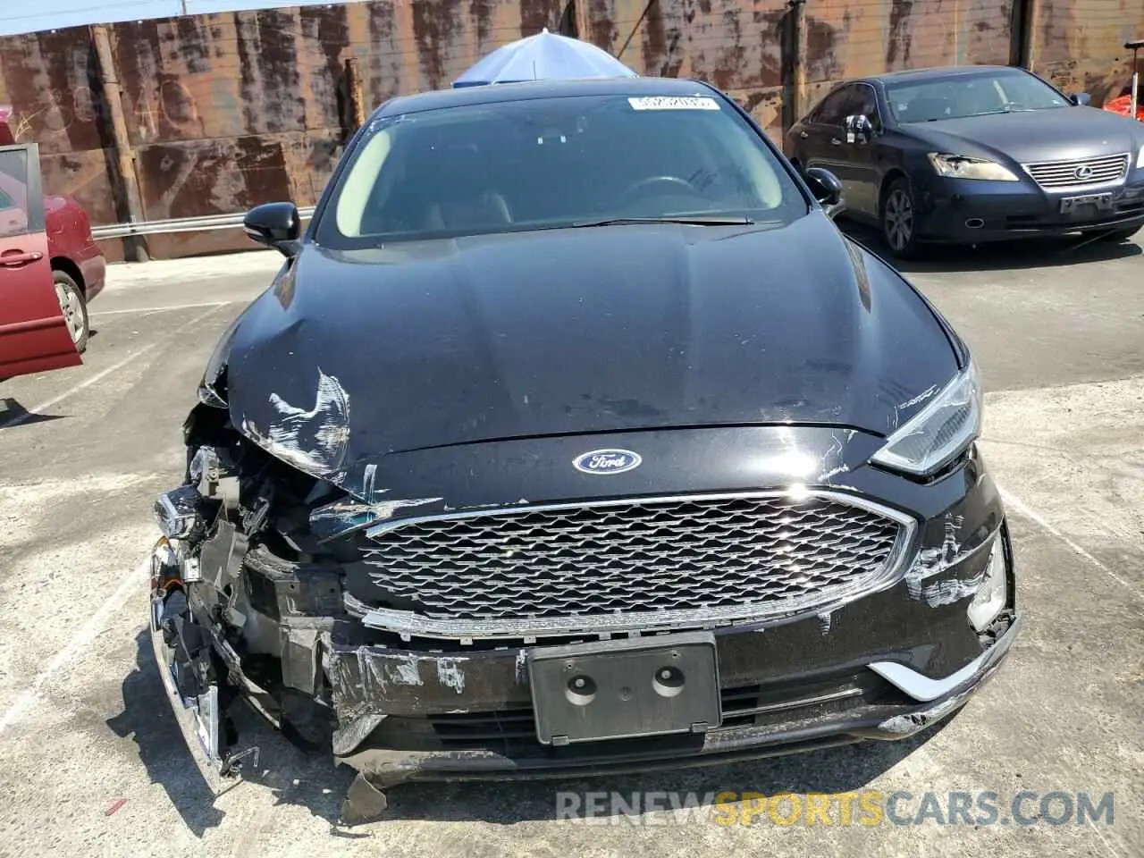 5 Photograph of a damaged car 3FA6P0SU2LR257838 FORD FUSION 2020