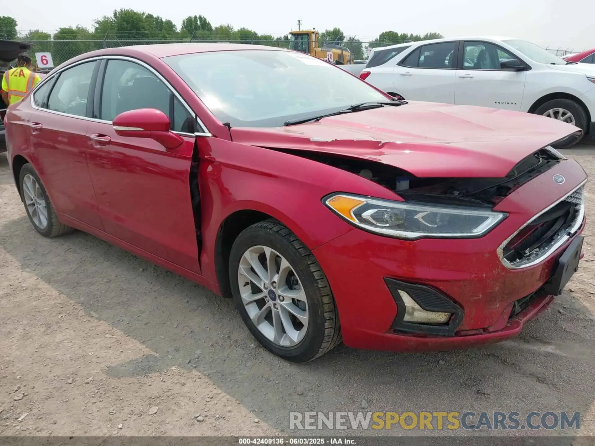 1 Photograph of a damaged car 3FA6P0SU3LR101453 FORD FUSION 2020