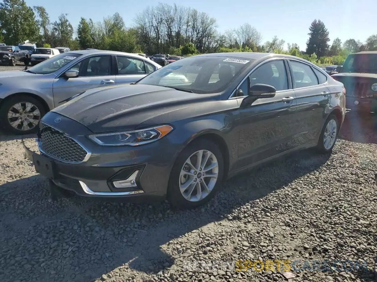 1 Photograph of a damaged car 3FA6P0SU4LR172158 FORD FUSION 2020