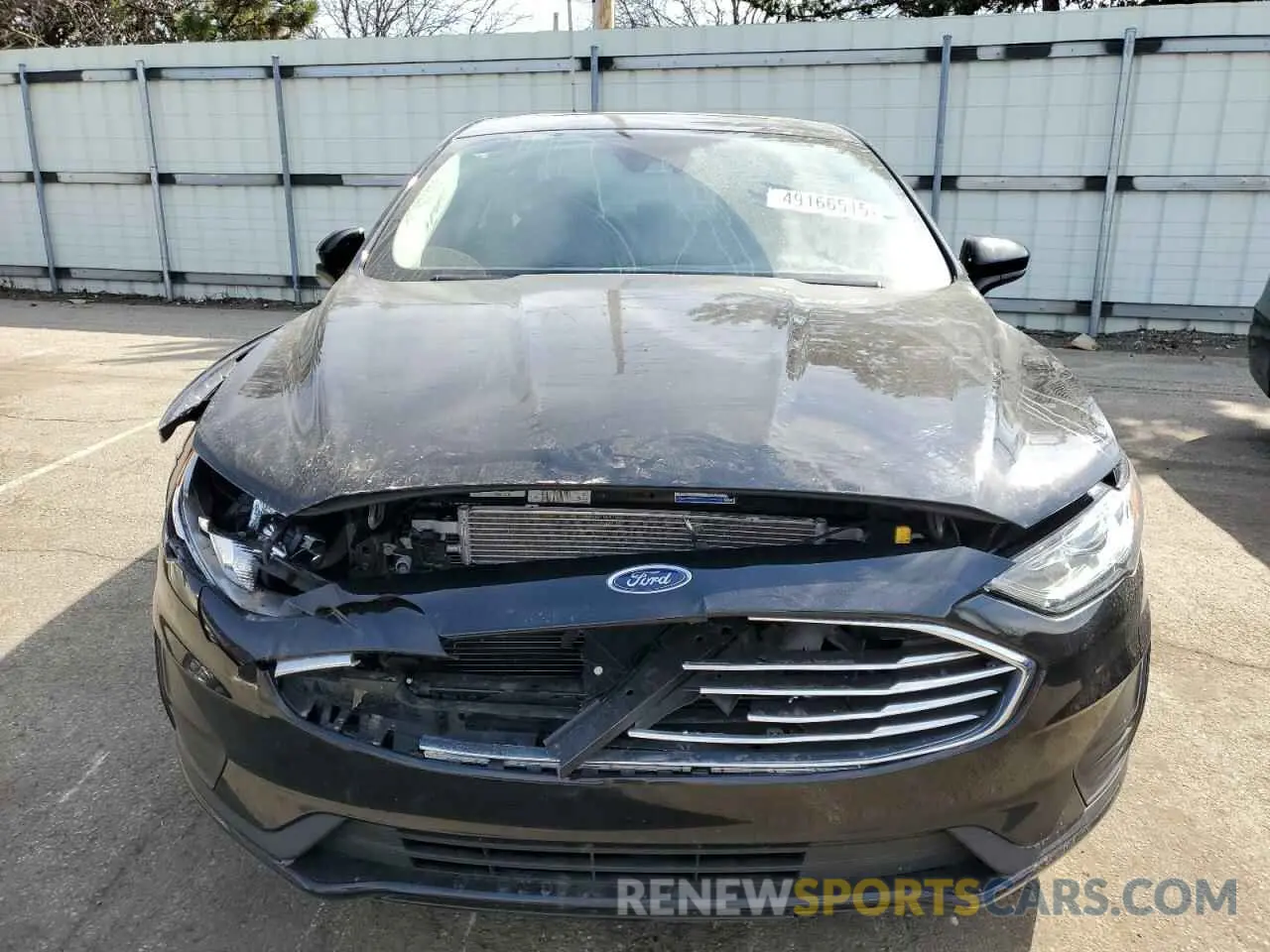 5 Photograph of a damaged car 3FA6P0T91LR259106 FORD FUSION 2020