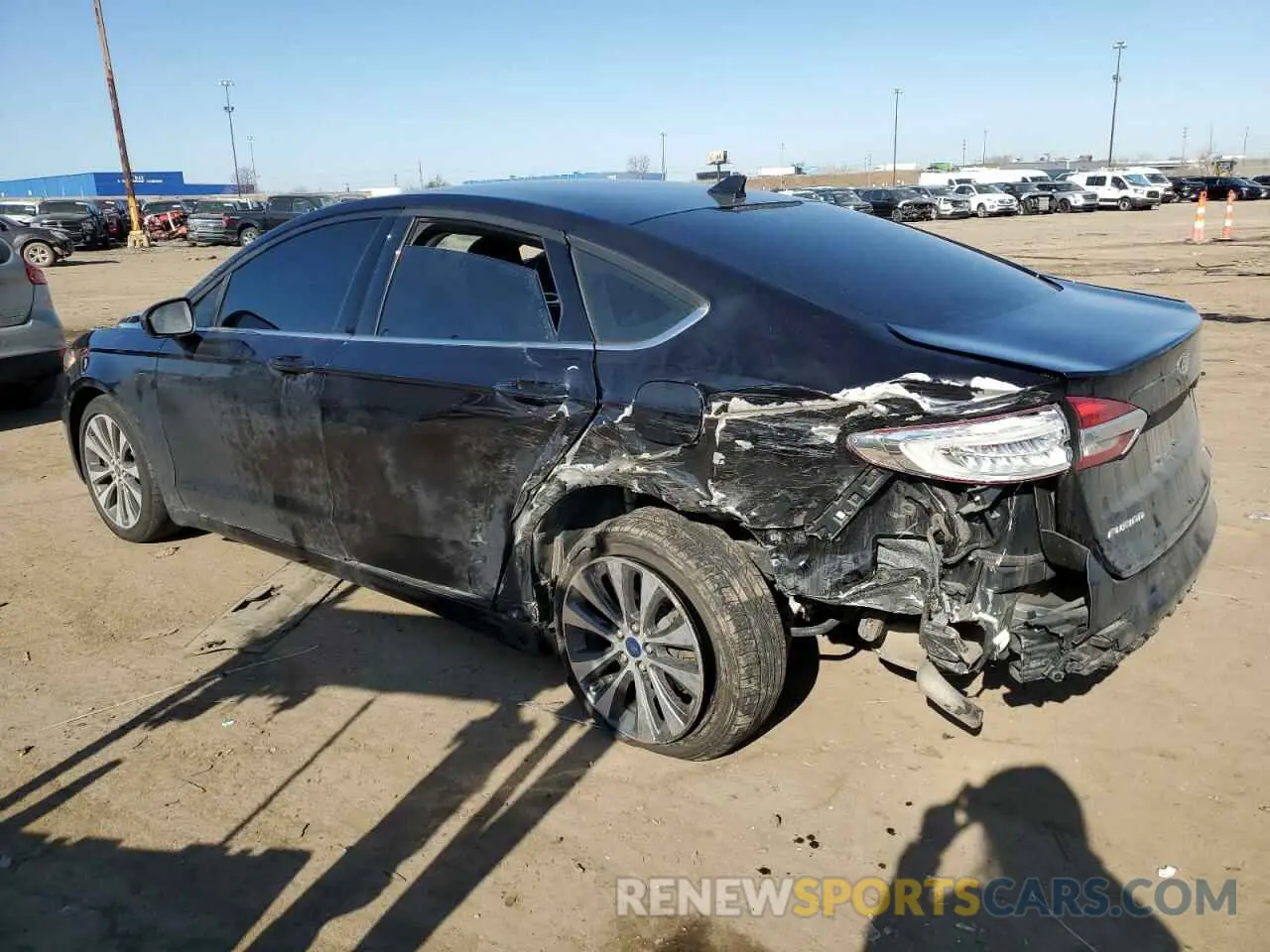 2 Photograph of a damaged car 3FA6P0T91LR263415 FORD FUSION 2020
