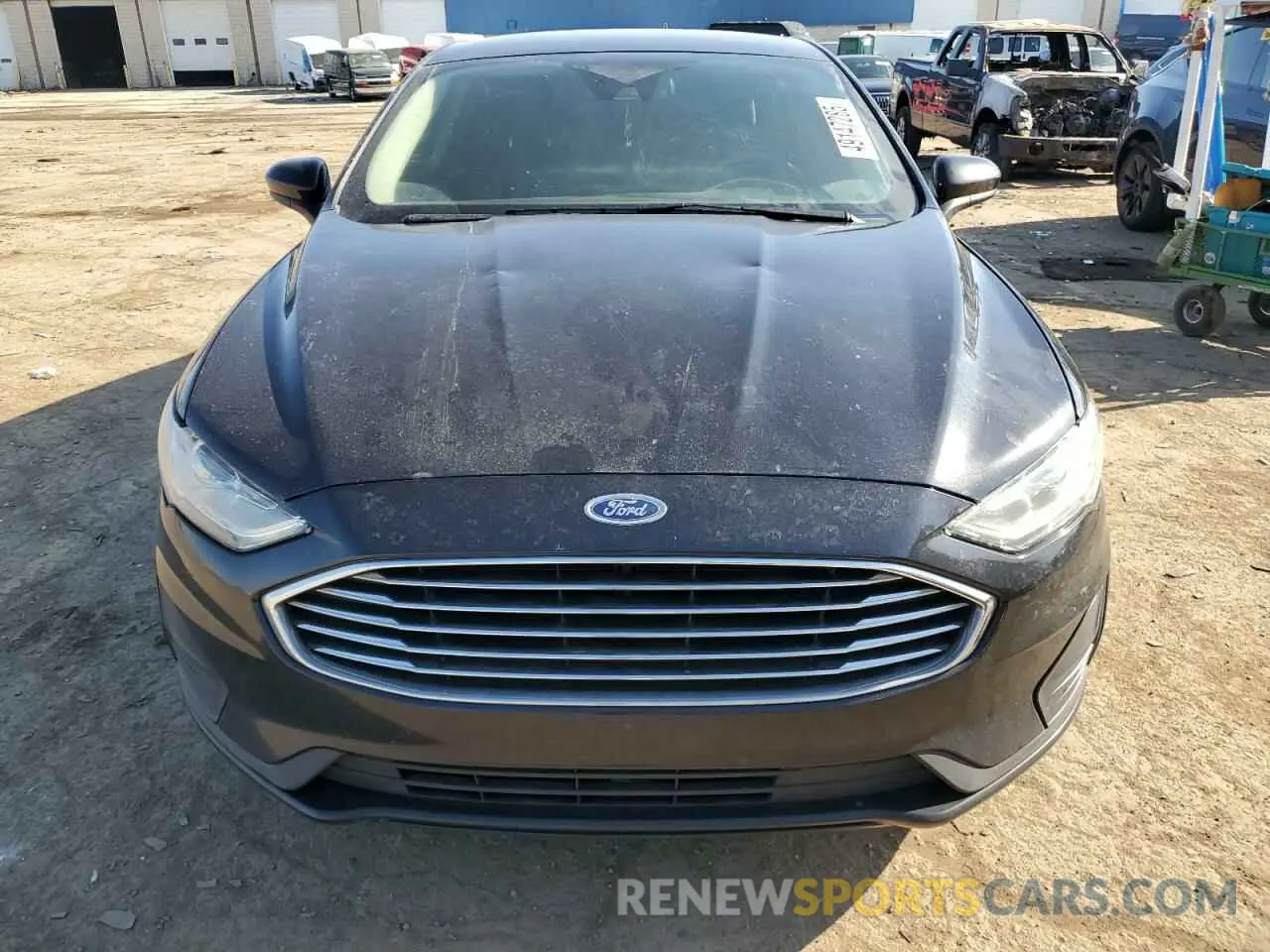 5 Photograph of a damaged car 3FA6P0T91LR263415 FORD FUSION 2020