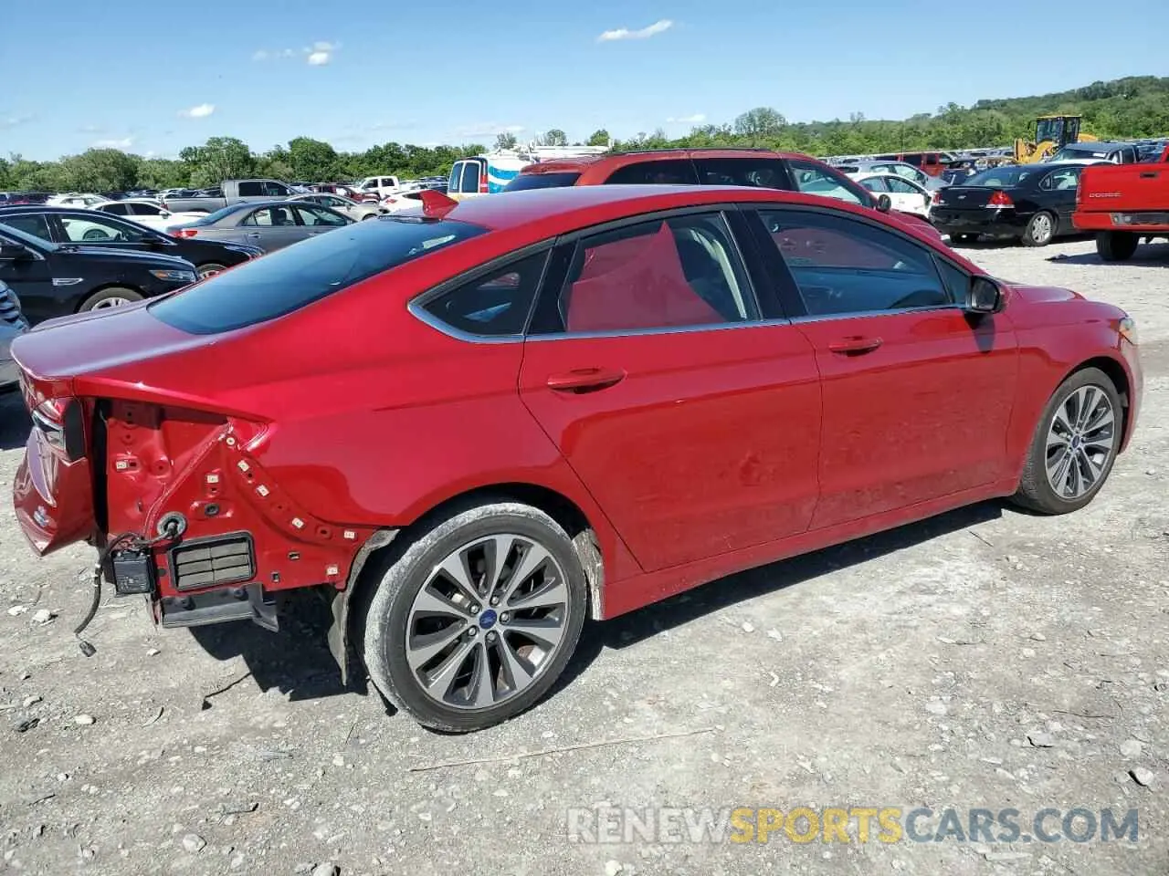3 Photograph of a damaged car 3FA6P0T92LR121185 FORD FUSION 2020