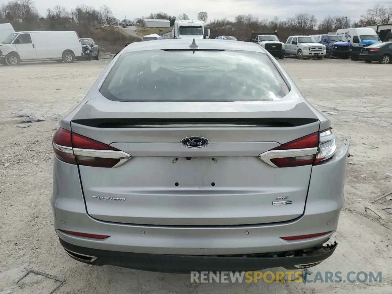 6 Photograph of a damaged car 3FA6P0T92LR147124 FORD FUSION 2020