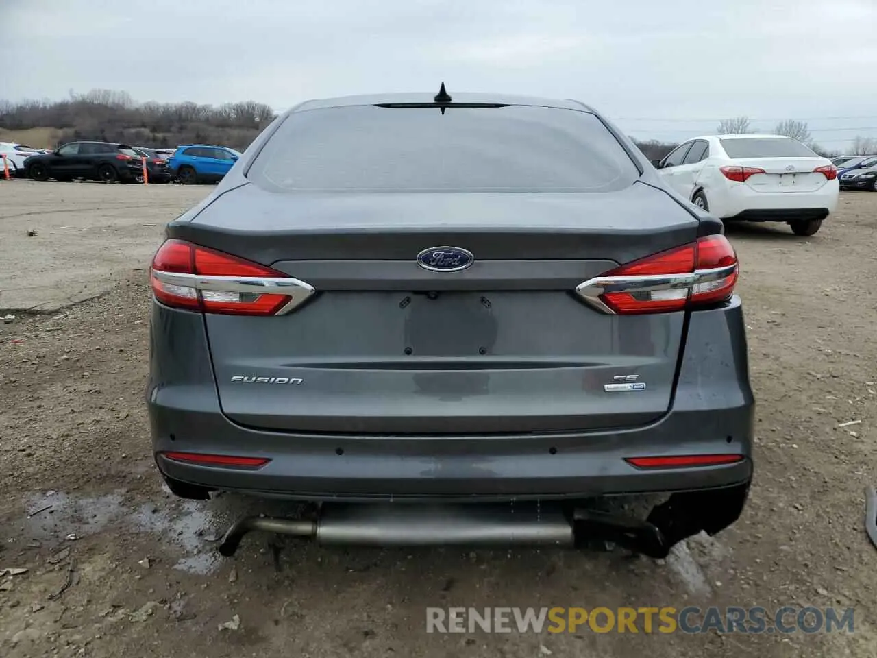 6 Photograph of a damaged car 3FA6P0T92LR162335 FORD FUSION 2020