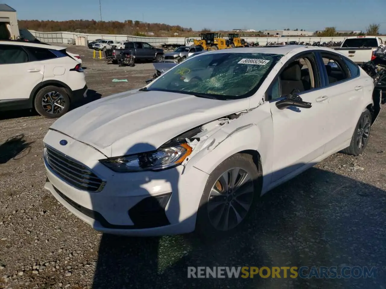 1 Photograph of a damaged car 3FA6P0T92LR172931 FORD FUSION 2020