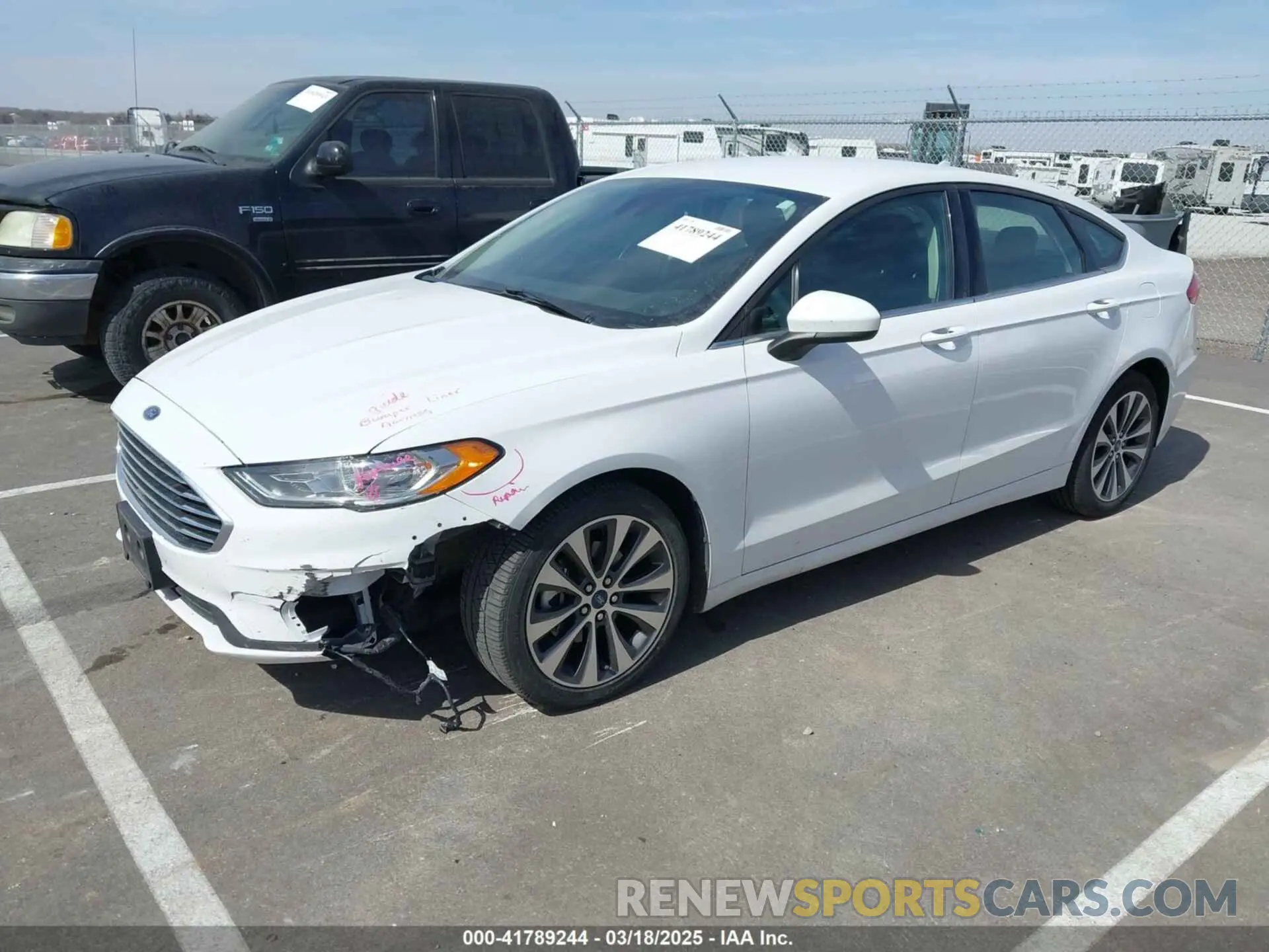 2 Photograph of a damaged car 3FA6P0T92LR249765 FORD FUSION 2020