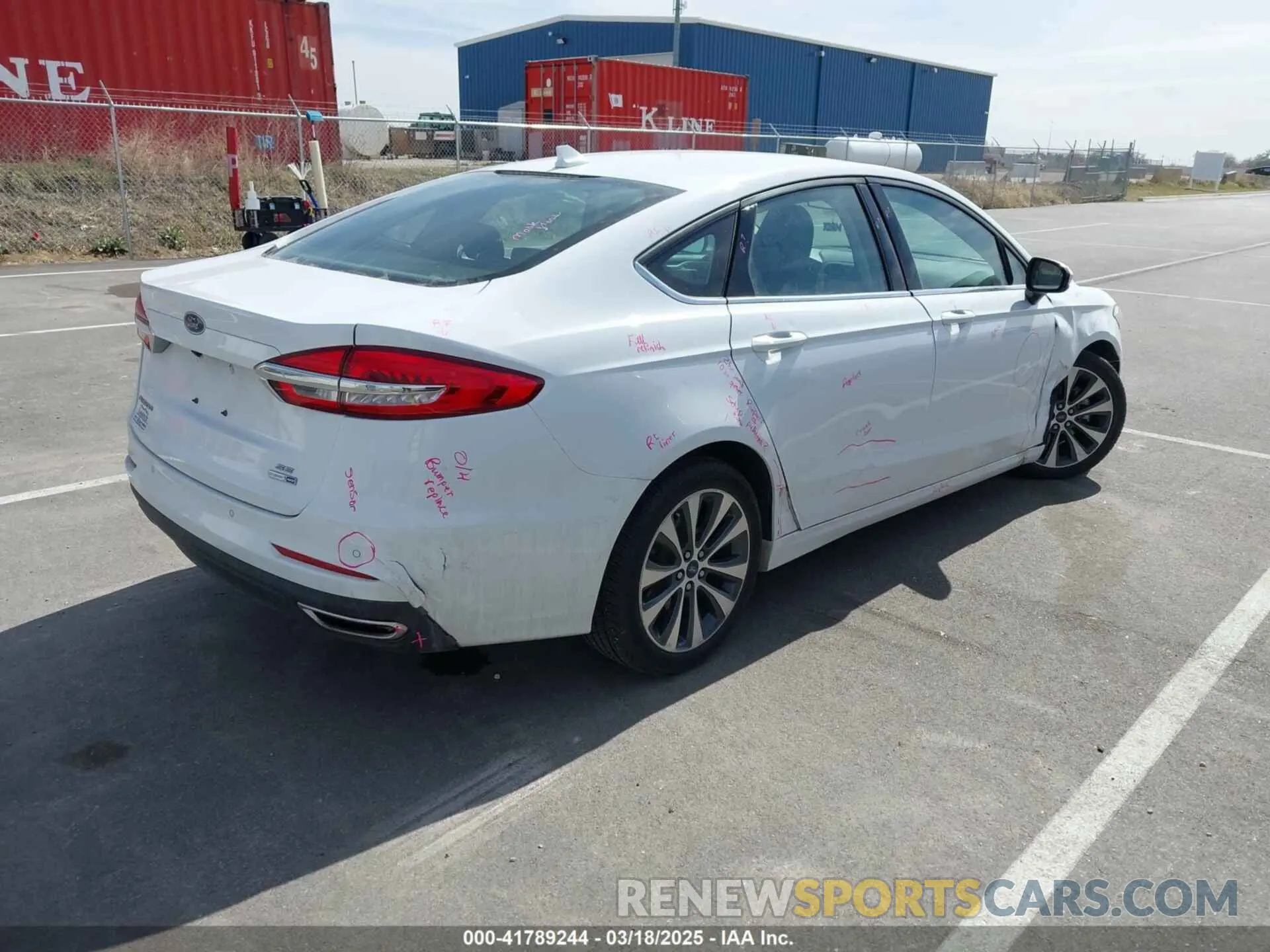 4 Photograph of a damaged car 3FA6P0T92LR249765 FORD FUSION 2020