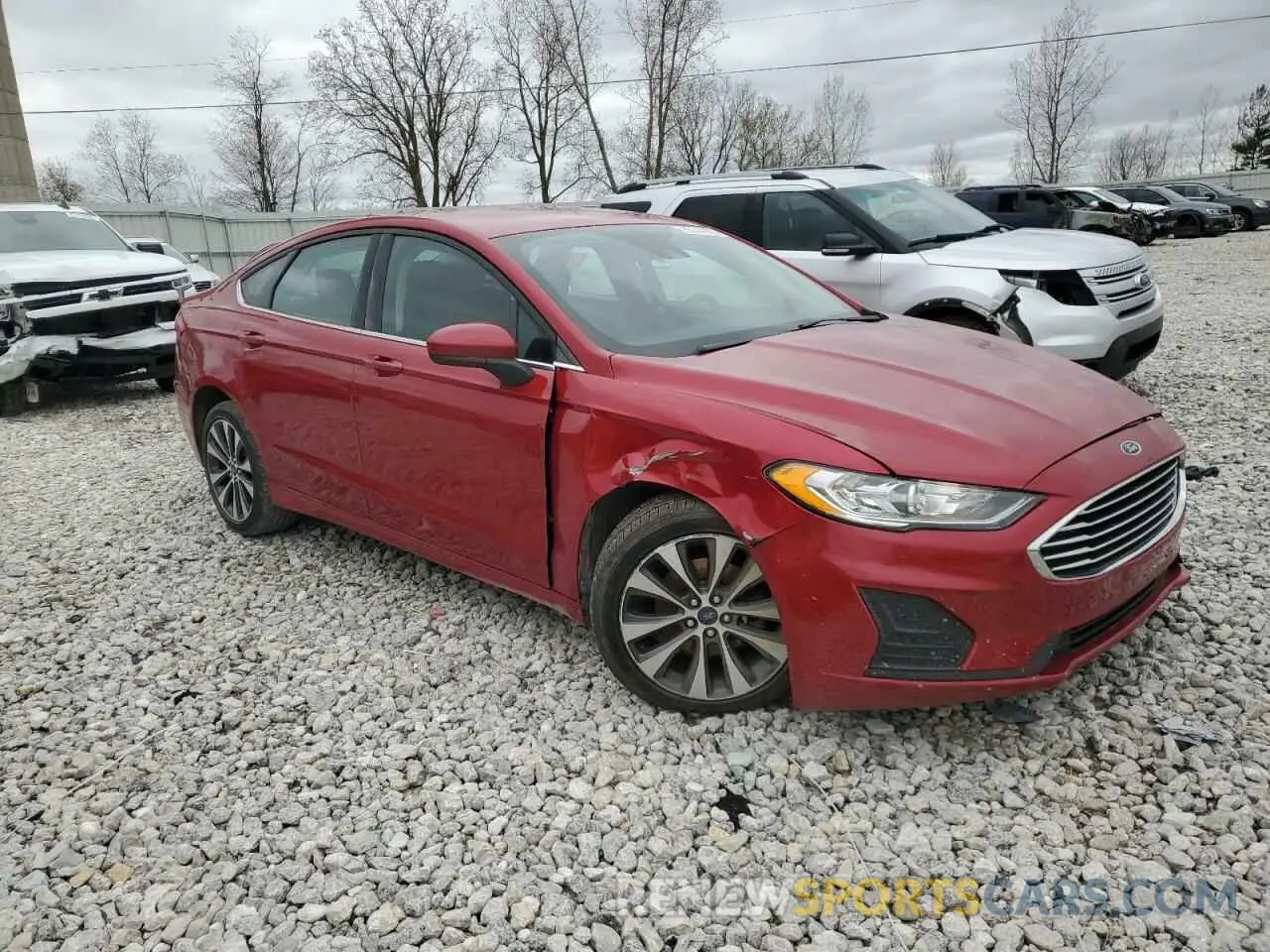 4 Photograph of a damaged car 3FA6P0T92LR255789 FORD FUSION 2020