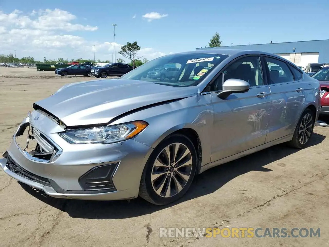 1 Photograph of a damaged car 3FA6P0T93LR179435 FORD FUSION 2020