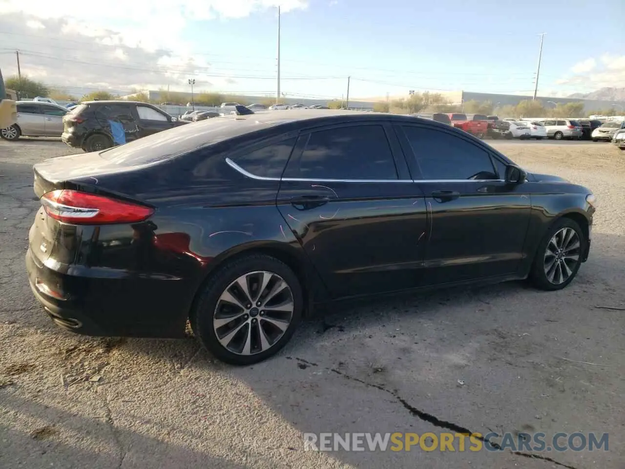 3 Photograph of a damaged car 3FA6P0T93LR190287 FORD FUSION 2020