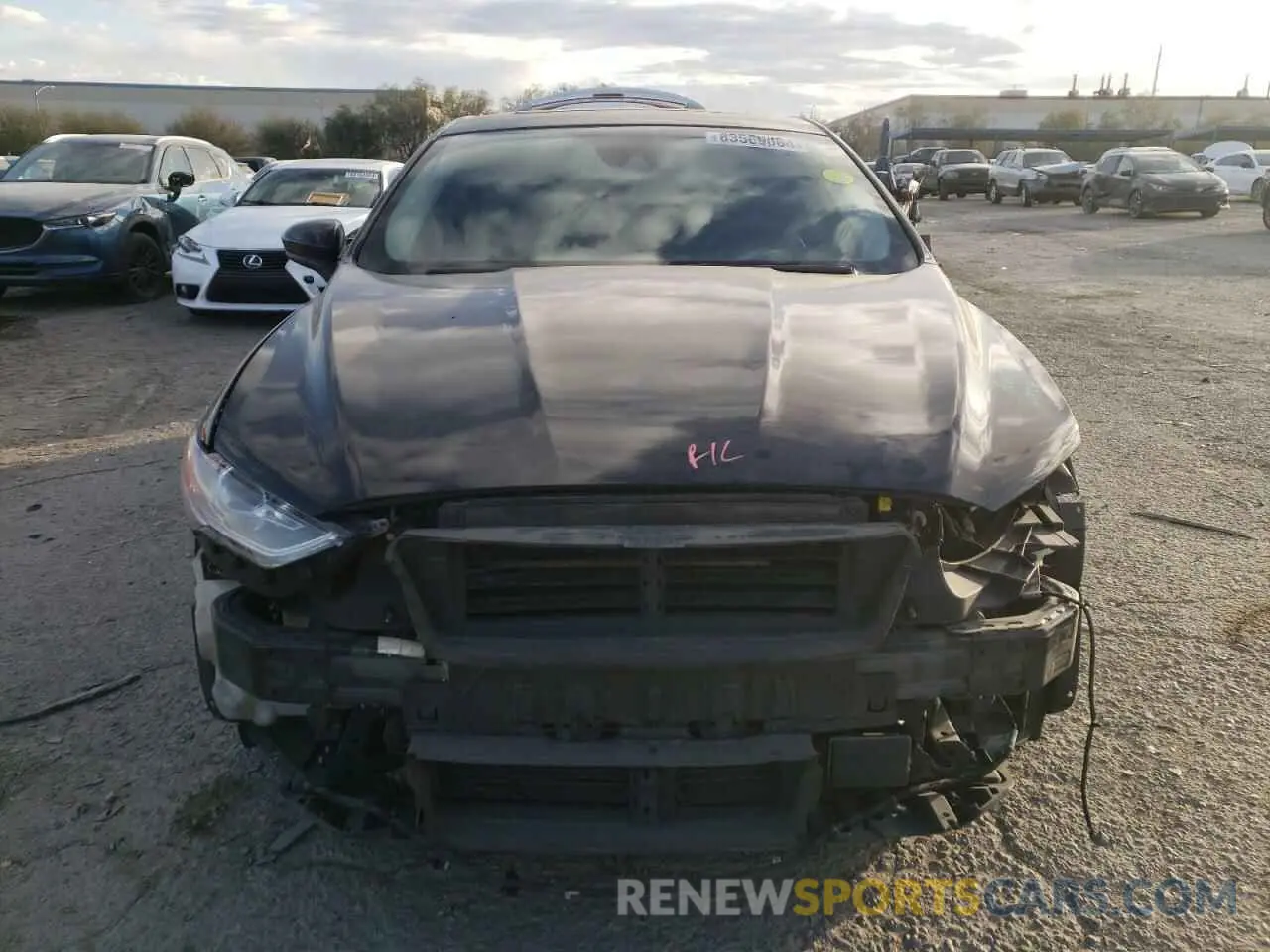 5 Photograph of a damaged car 3FA6P0T93LR190287 FORD FUSION 2020