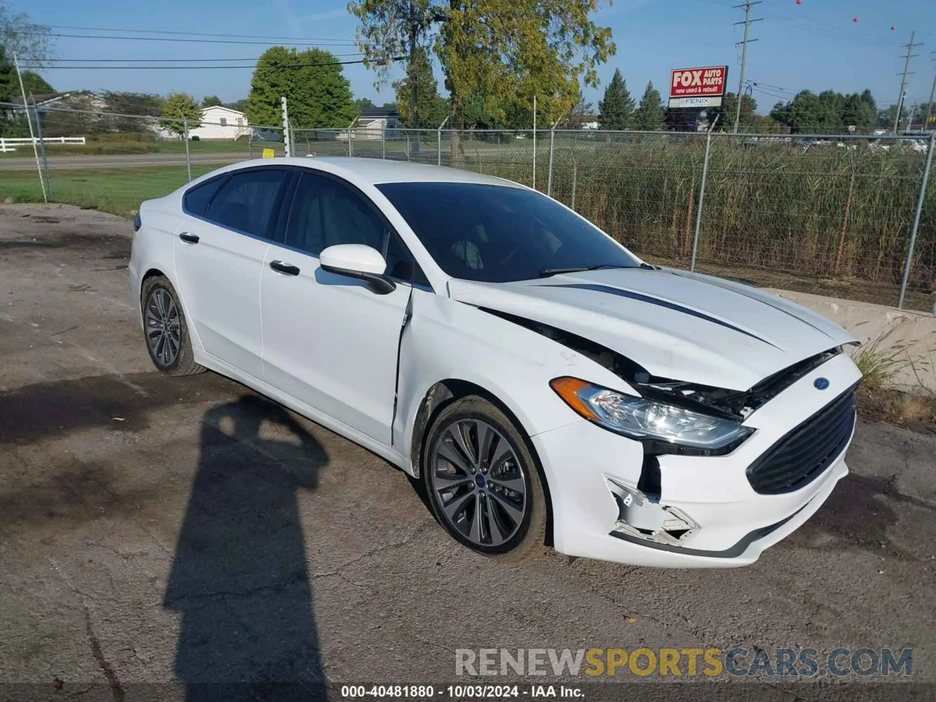 1 Photograph of a damaged car 3FA6P0T93LR247572 FORD FUSION 2020