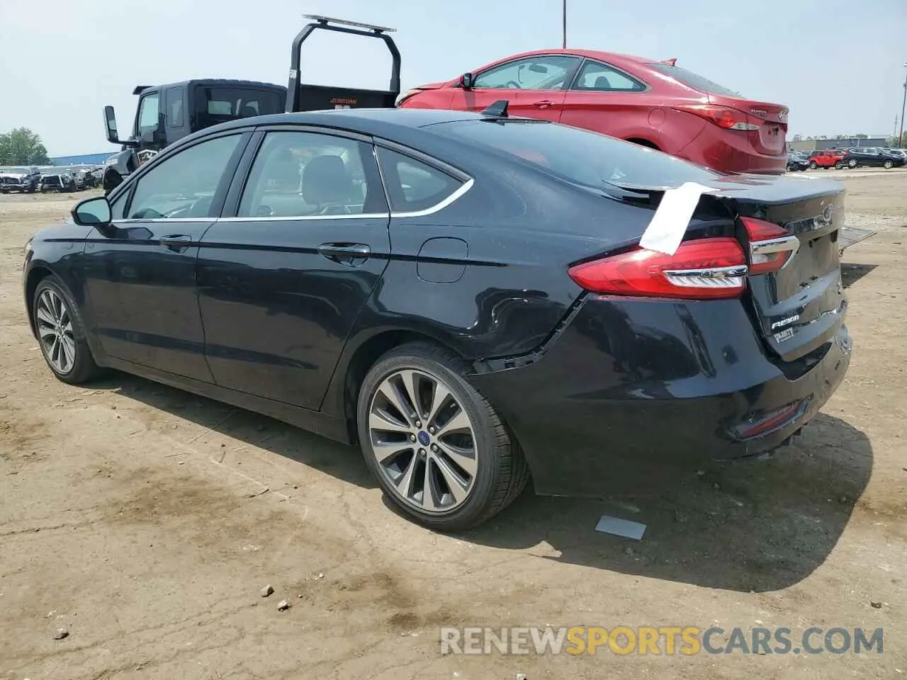 2 Photograph of a damaged car 3FA6P0T94LR247709 FORD FUSION 2020