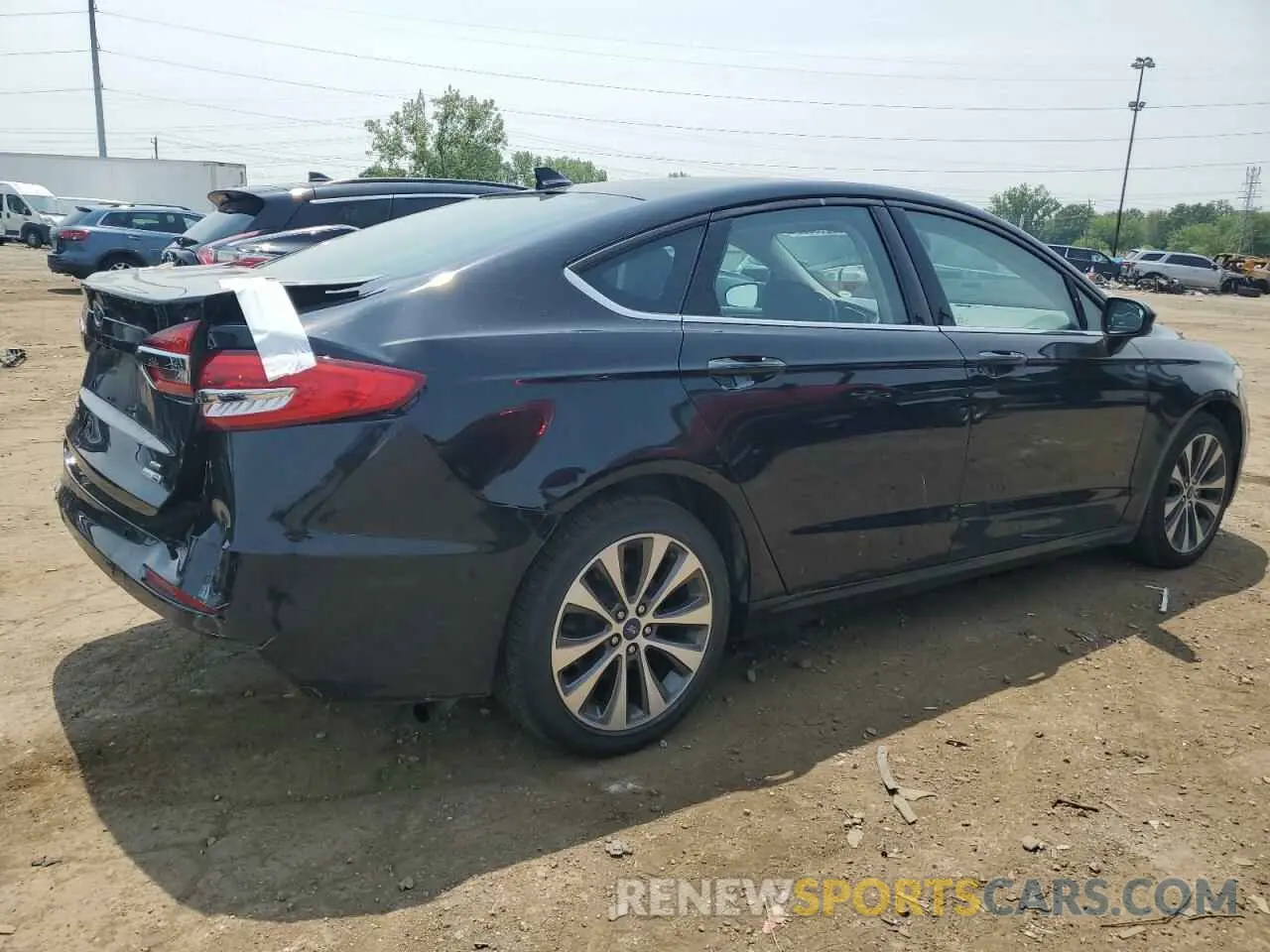 3 Photograph of a damaged car 3FA6P0T94LR247709 FORD FUSION 2020