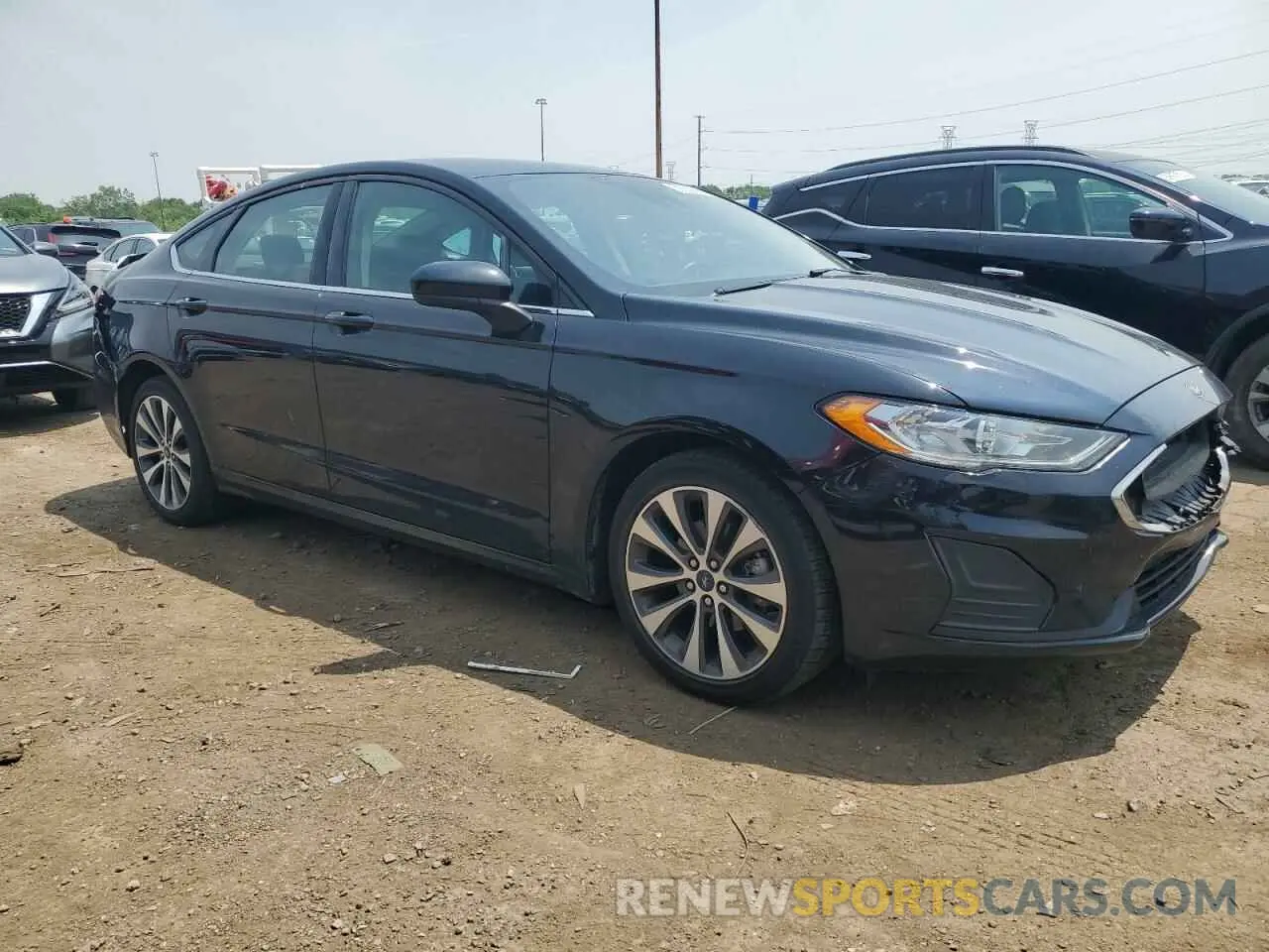 4 Photograph of a damaged car 3FA6P0T94LR247709 FORD FUSION 2020