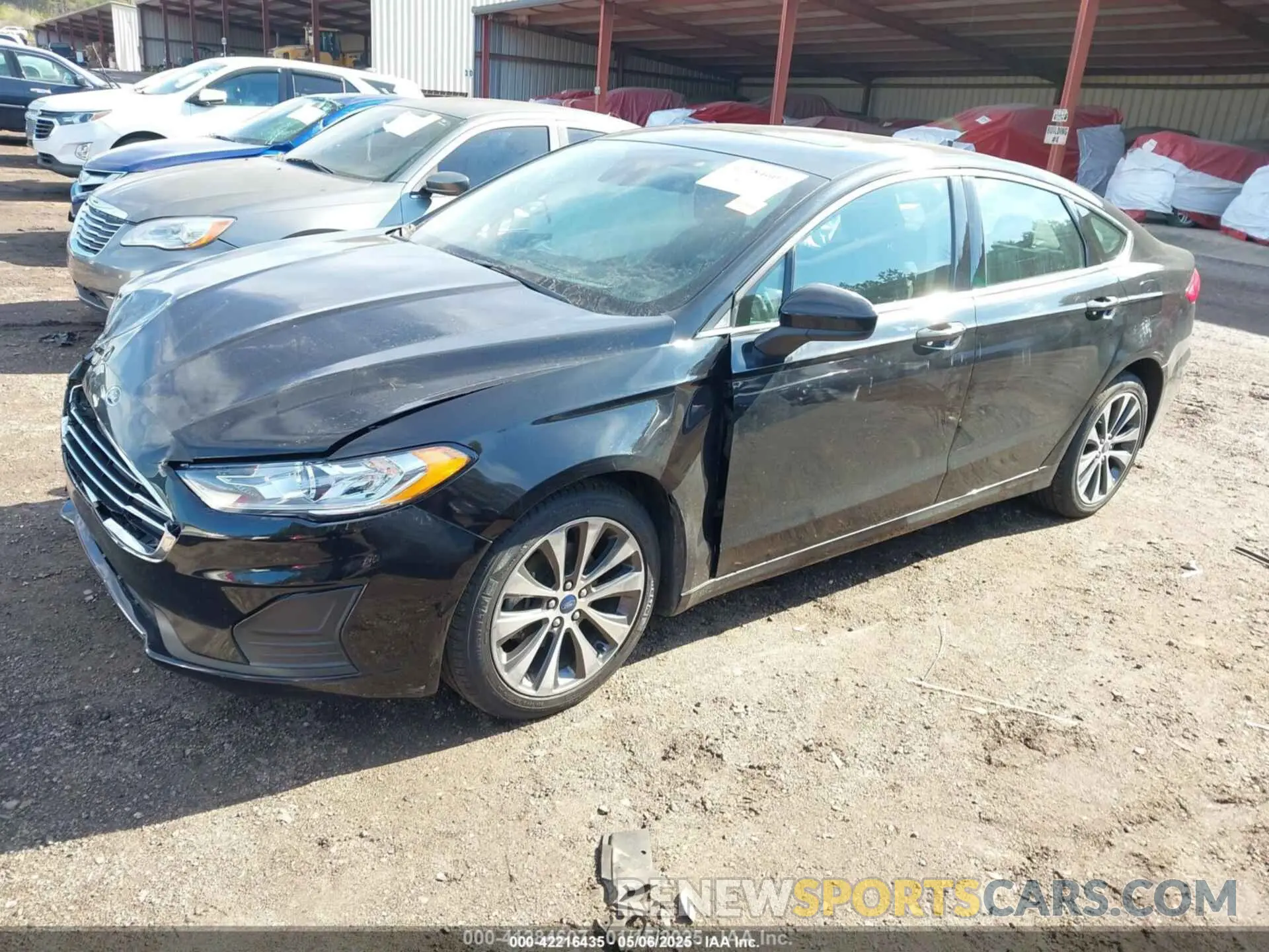 2 Photograph of a damaged car 3FA6P0T96LR180613 FORD FUSION 2020