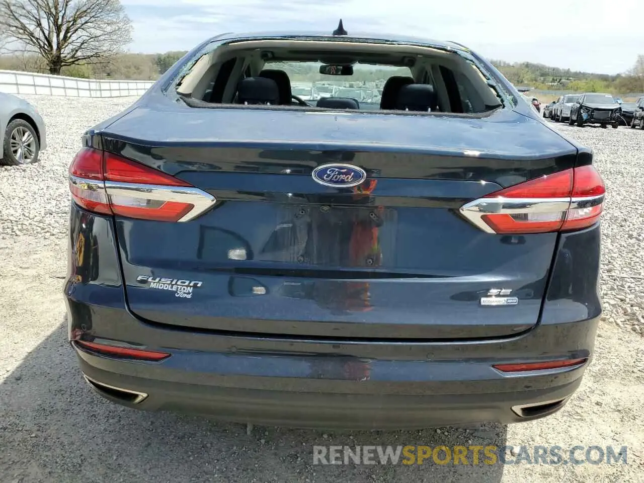 6 Photograph of a damaged car 3FA6P0T97LR179079 FORD FUSION 2020