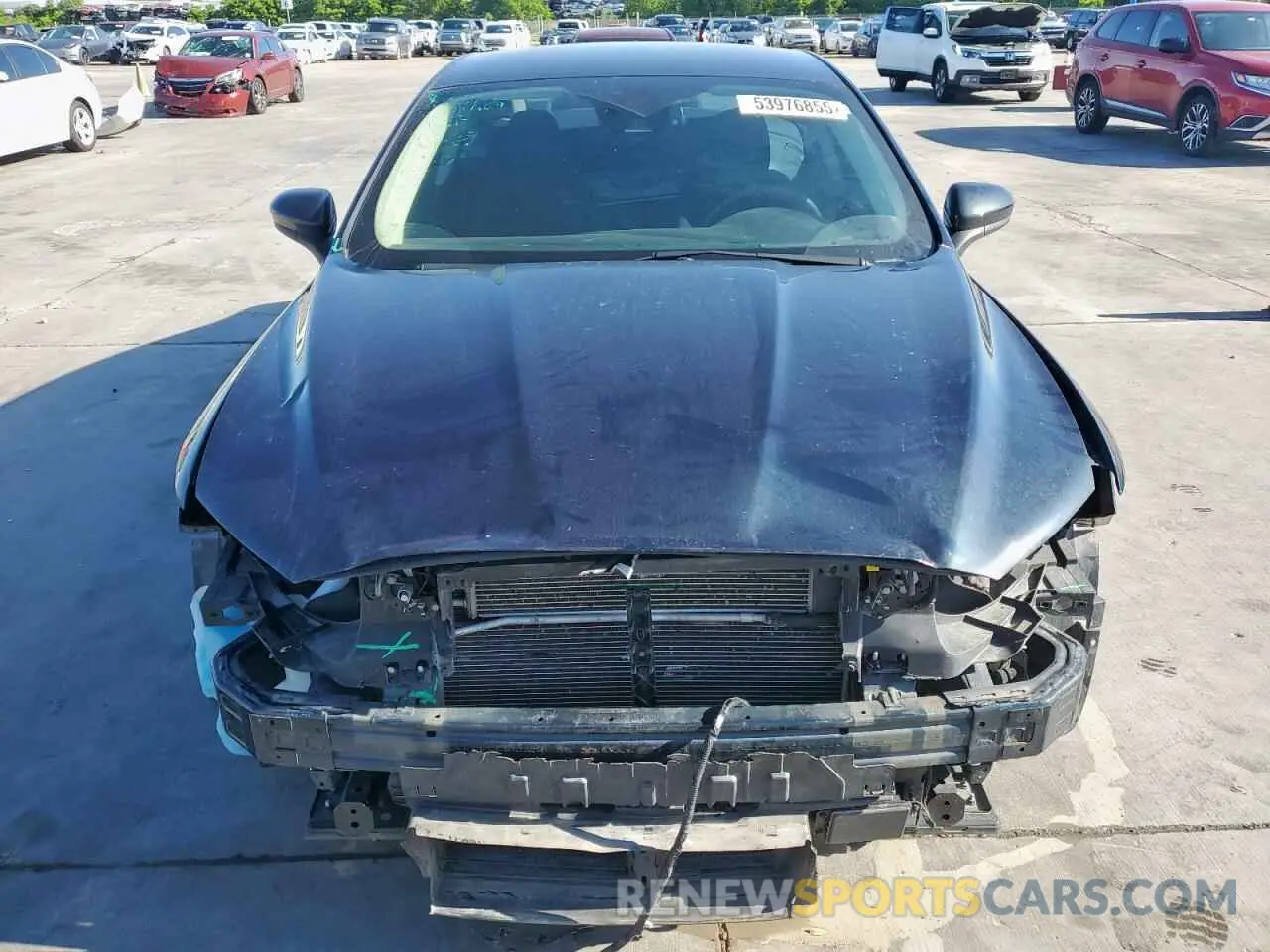 5 Photograph of a damaged car 3FA6P0T97LR257960 FORD FUSION 2020