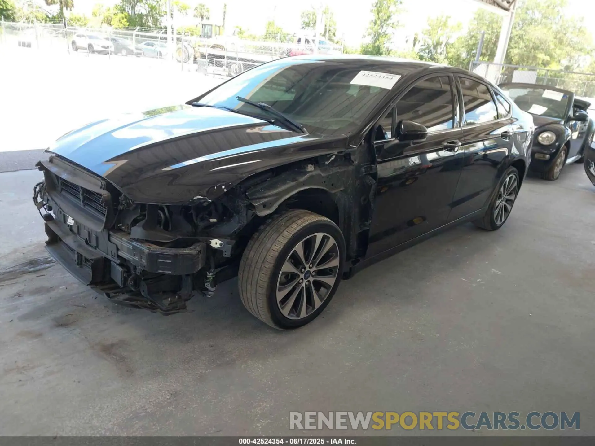 2 Photograph of a damaged car 3FA6P0T98LR150349 FORD FUSION 2020