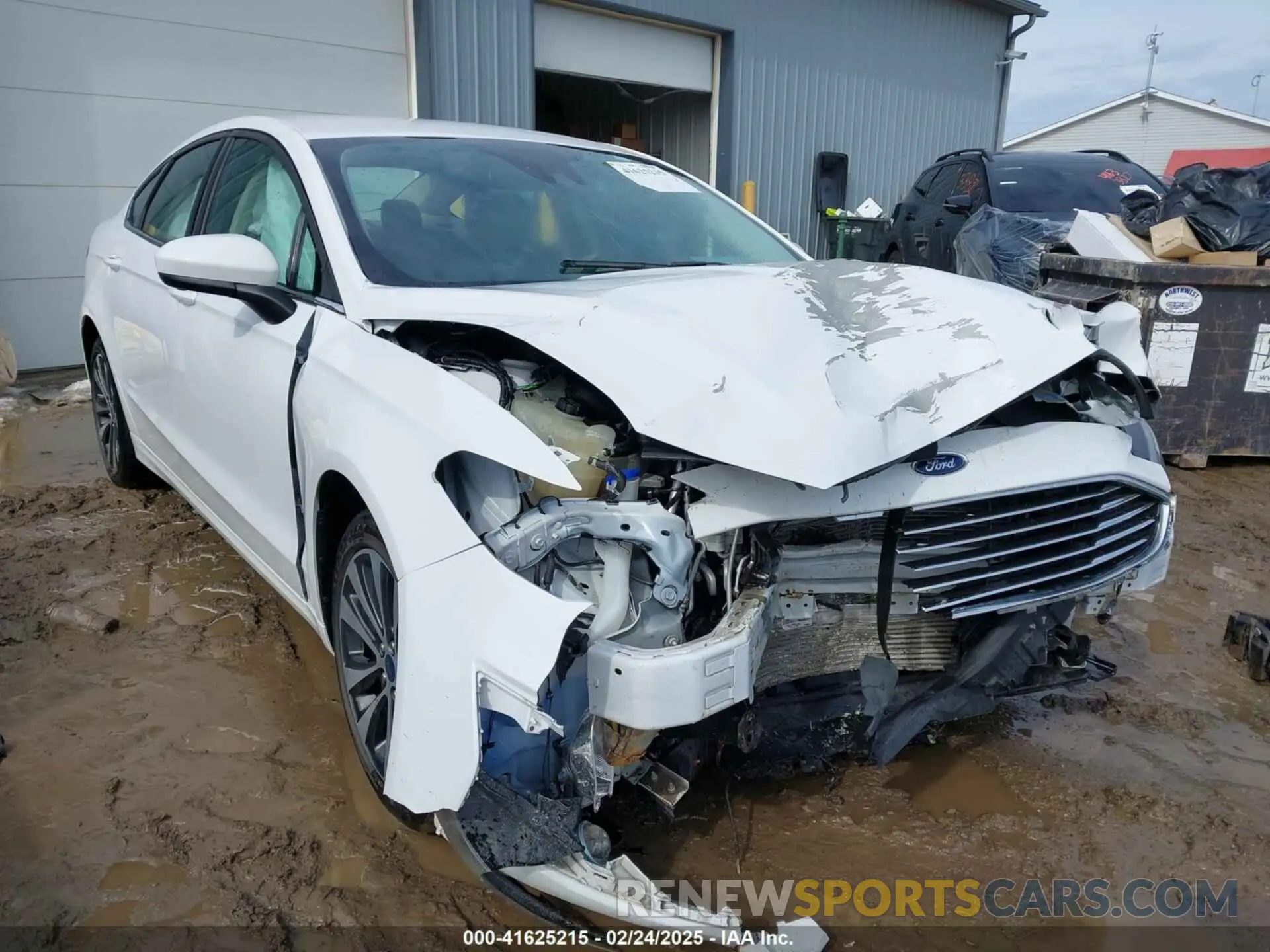 1 Photograph of a damaged car 3FA6P0T9XLR242238 FORD FUSION 2020